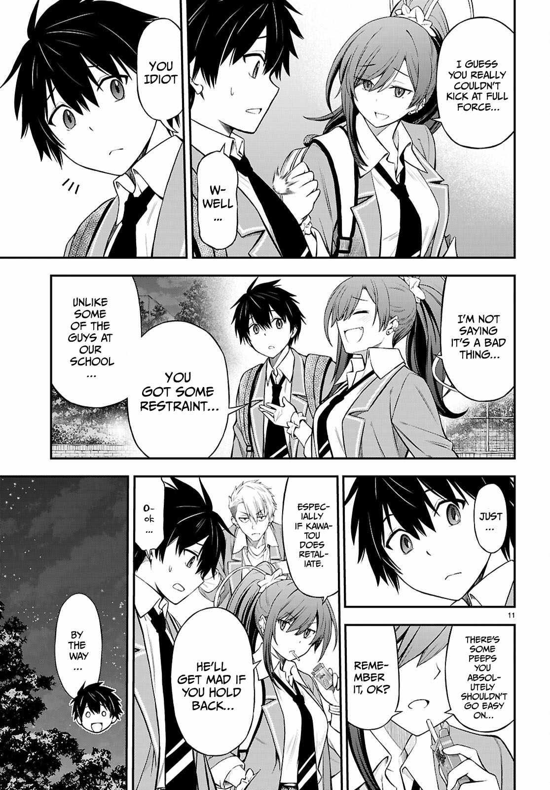 The Story of Being Taught How to Fight by a Delinquent Gyaru Chapter 7 page 11