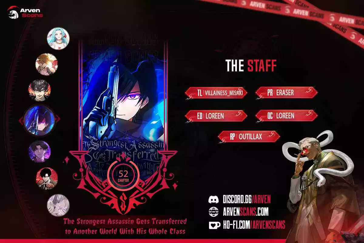 The strongest assassin gets transferred to another world with his whole class Chapter 52 page 1