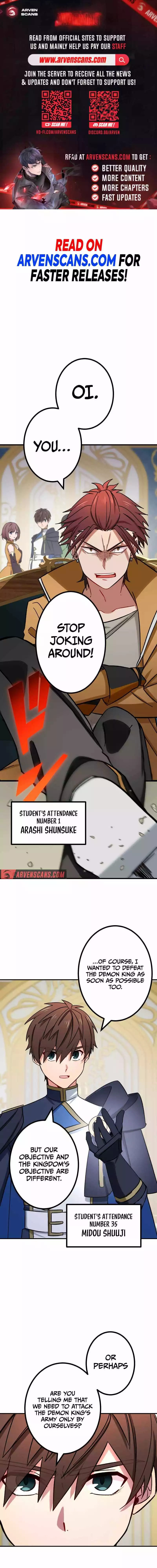 The strongest assassin gets transferred to another world with his whole class Chapter 55 page 3