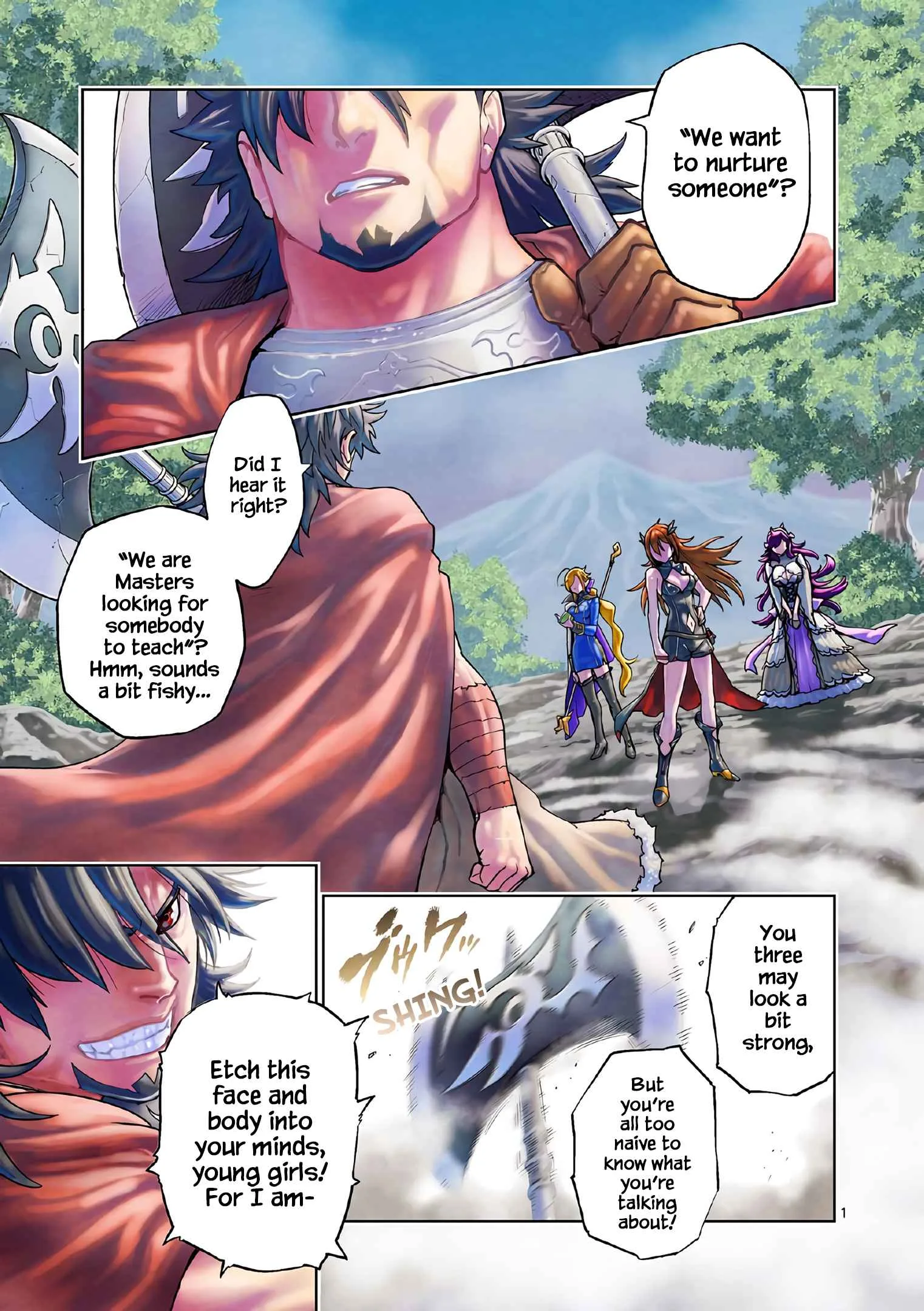 The Strongest Female Masters, Who Are Trying to Raise Me Up, Are in Shambles Over Their Training Policy Chapter 1 page 3
