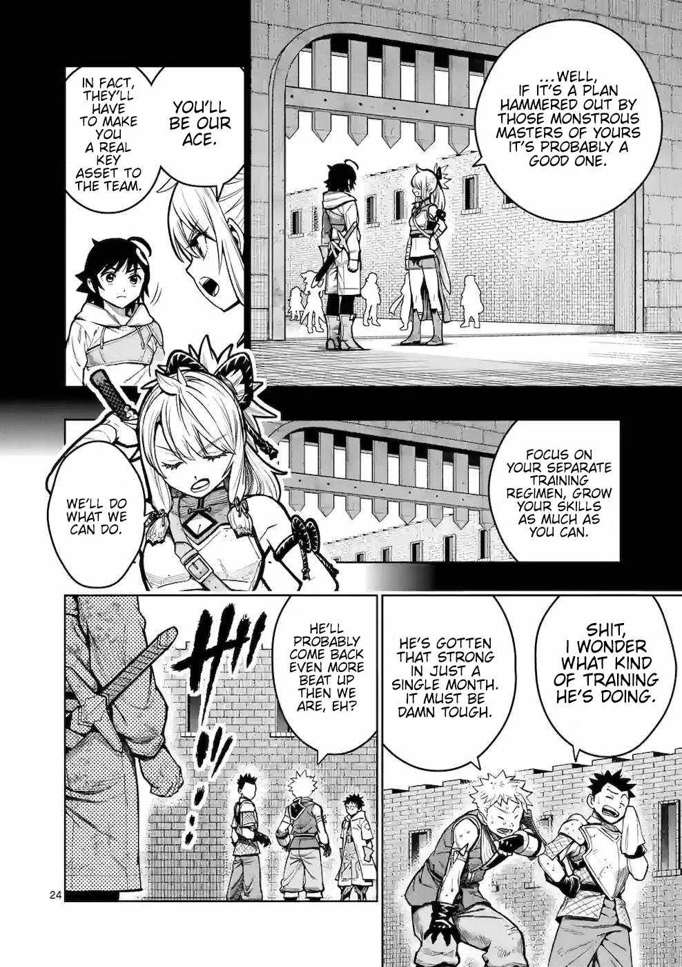 The Strongest Female Masters, Who Are Trying to Raise Me Up, Are in Shambles Over Their Training Policy Chapter 18 page 25