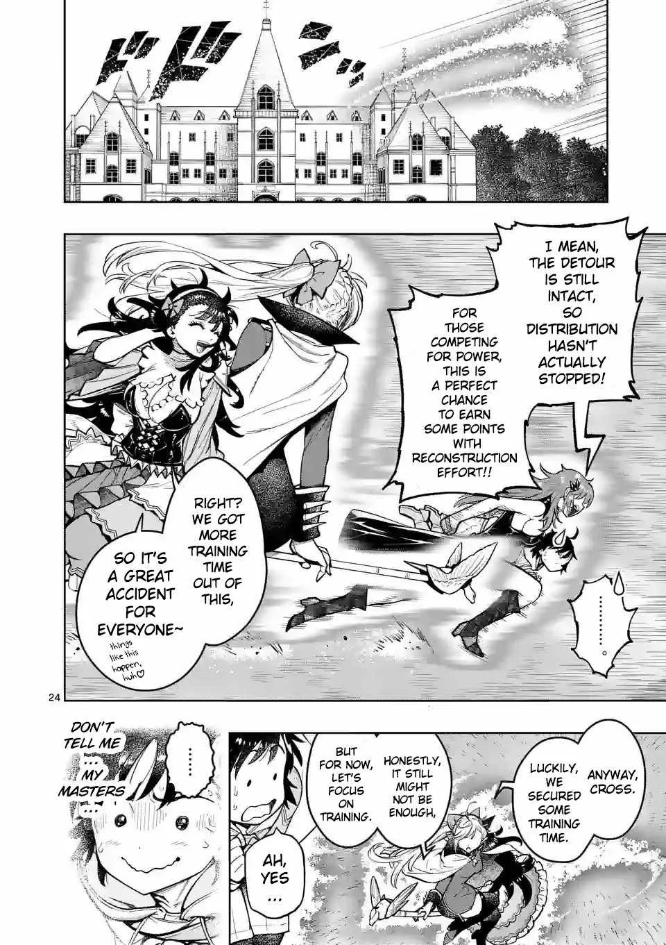 The Strongest Female Masters, Who Are Trying to Raise Me Up, Are in Shambles Over Their Training Policy Chapter 28 page 25