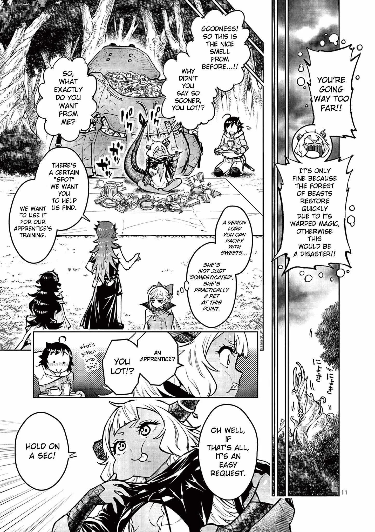 The Strongest Female Masters, Who Are Trying to Raise Me Up, Are in Shambles Over Their Training Policy Chapter 30 page 11