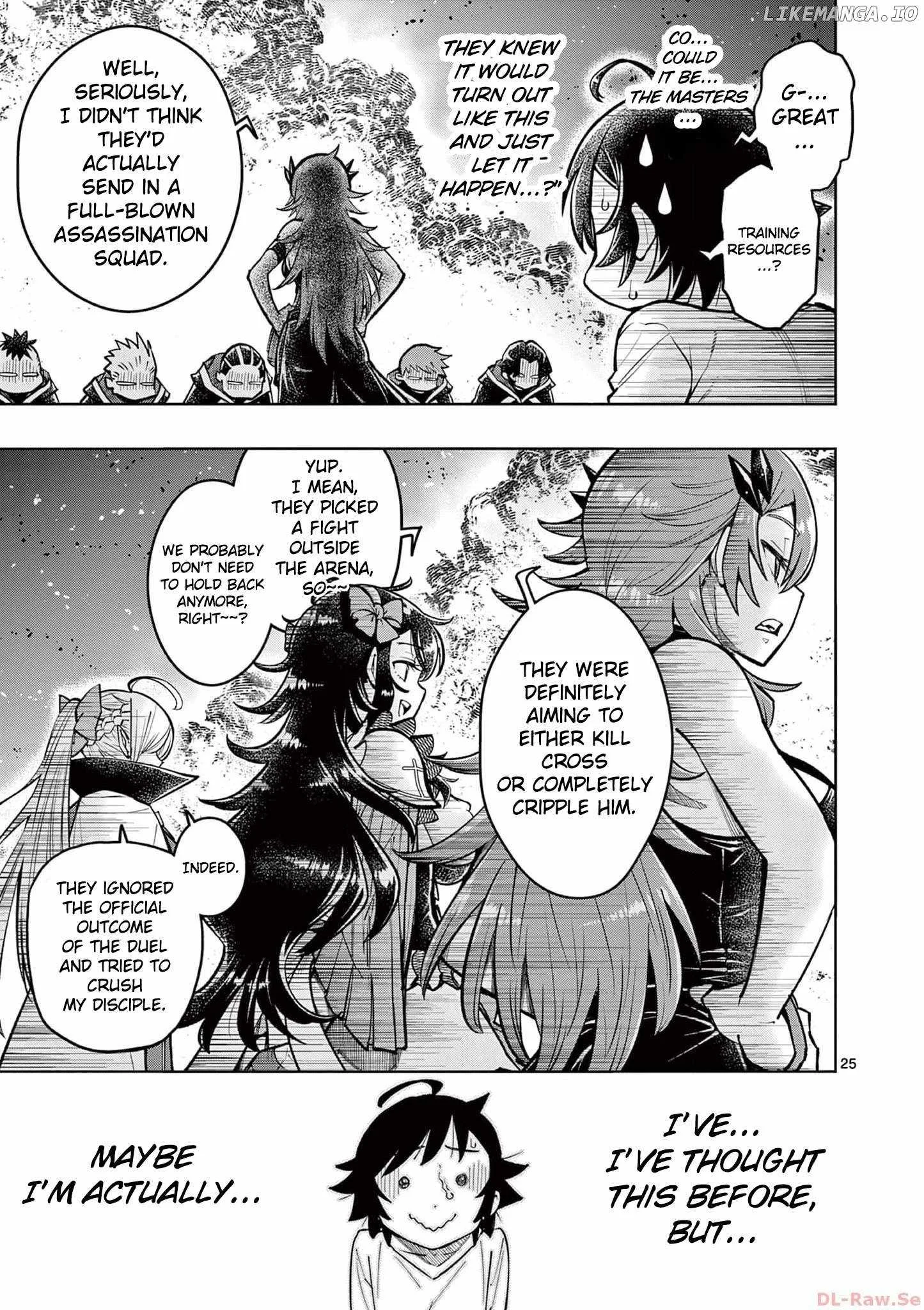 The Strongest Female Masters, Who Are Trying to Raise Me Up, Are in Shambles Over Their Training Policy Chapter 38 page 25