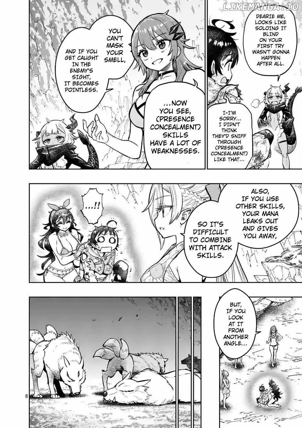 The Strongest Female Masters, Who Are Trying to Raise Me Up, Are in Shambles Over Their Training Policy Chapter 44 page 8