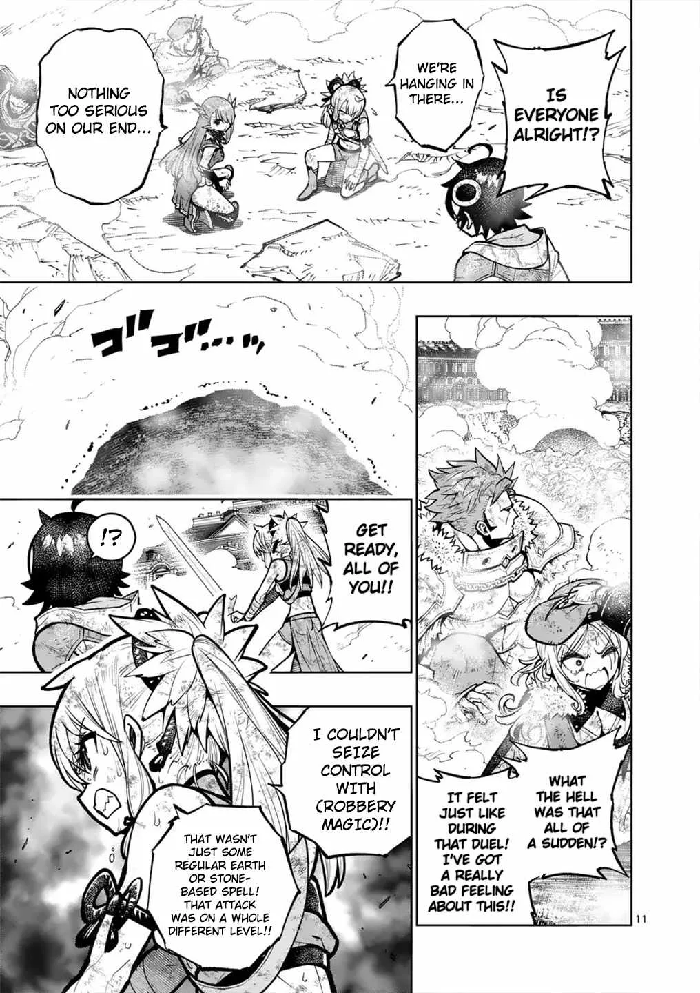 The Strongest Female Masters, Who Are Trying to Raise Me Up, Are in Shambles Over Their Training Policy Chapter 58 page 11