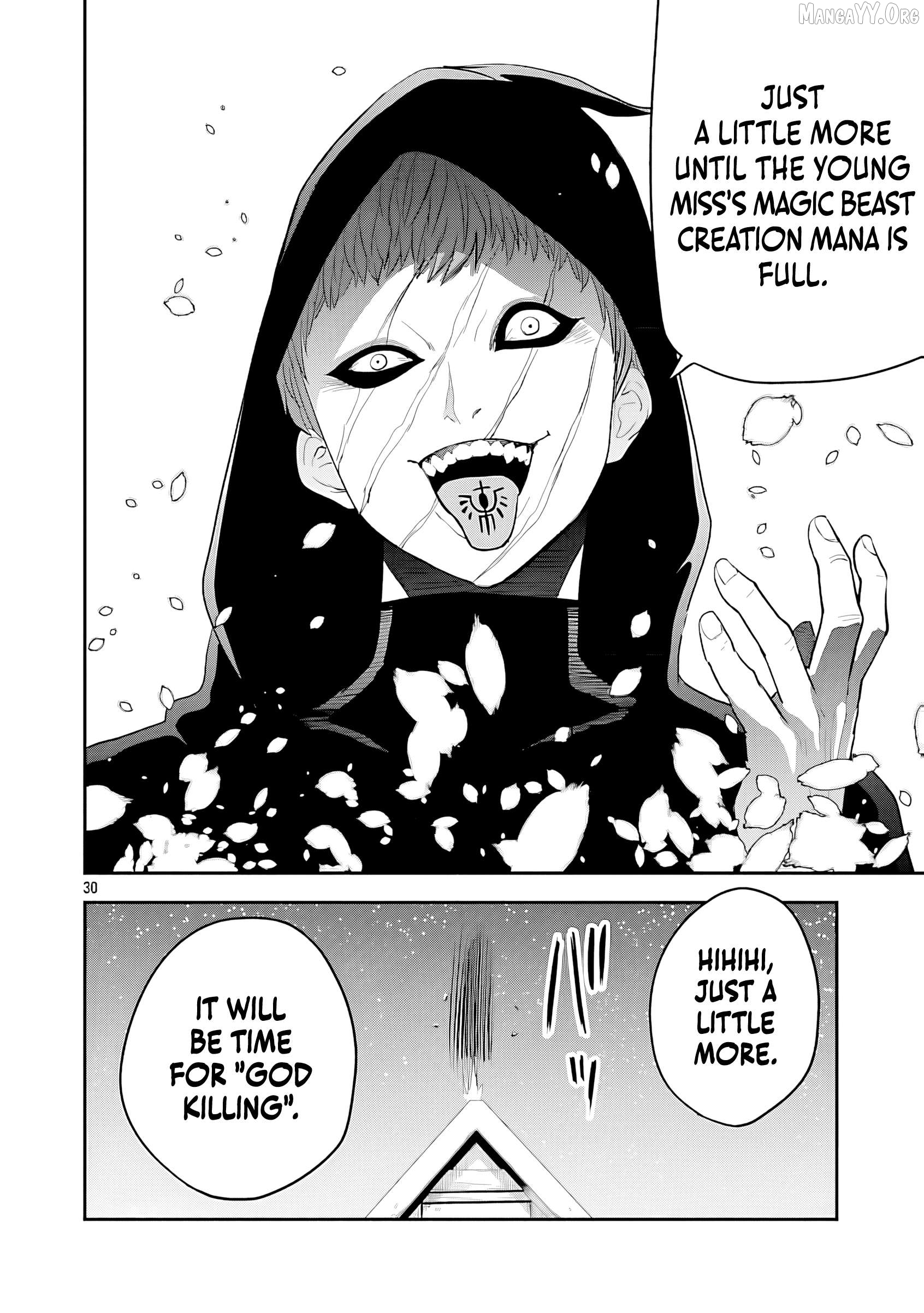 The Strongest Villain, Who Had Hidden Himself Deep in the Mountains to Escape His Downfall, Is Dragged Back Into the Spotlight by the Heroine He Once Saved. Chapter 12 page 33