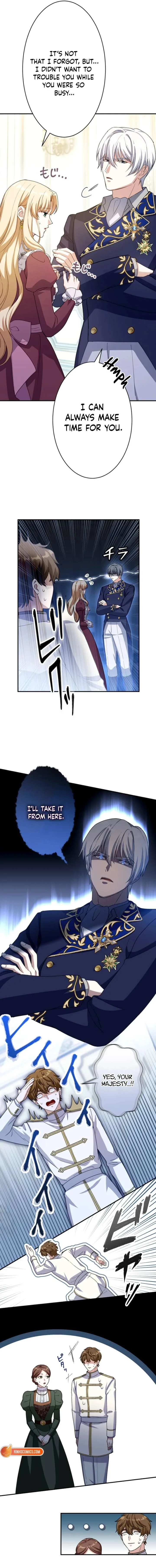 The Substitute is Doted on by the Cold-Hearted Majesty Chapter 22 page 9