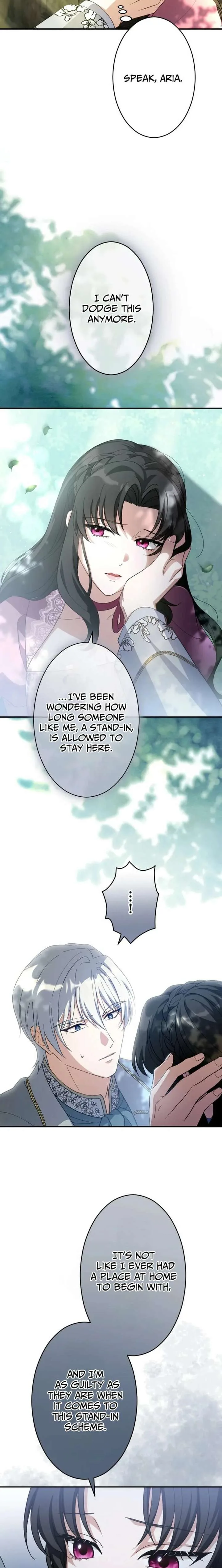 The Substitute is Doted on by the Cold-Hearted Majesty Chapter 25 page 9