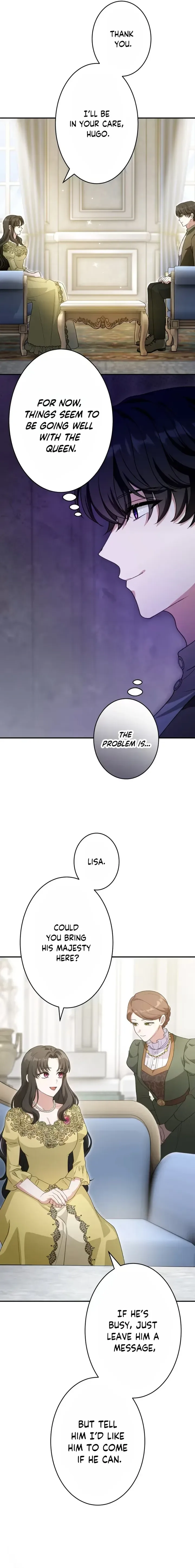 The Substitute is Doted on by the Cold-Hearted Majesty Chapter 34 page 9