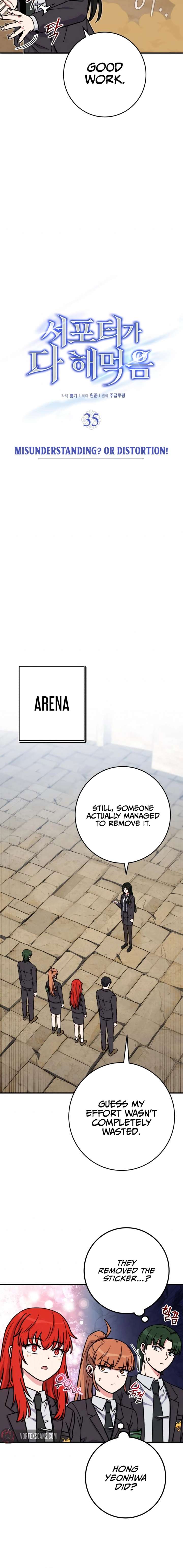The Support Ate it All Chapter 35 page 13