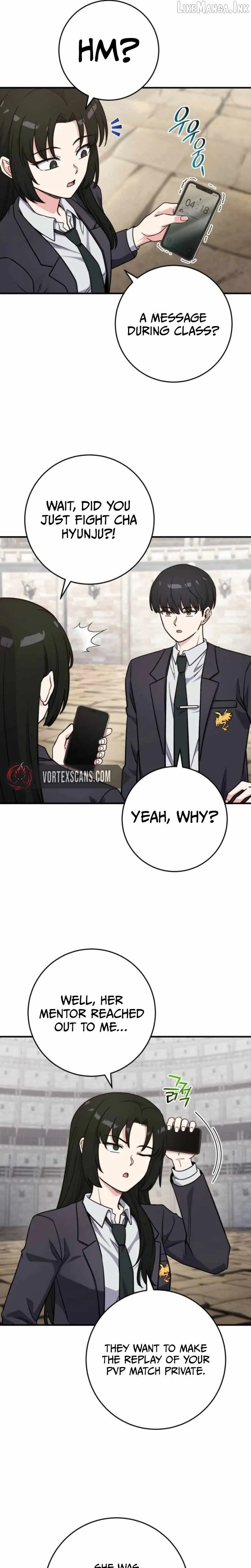 The Support Ate it All Chapter 47 page 21