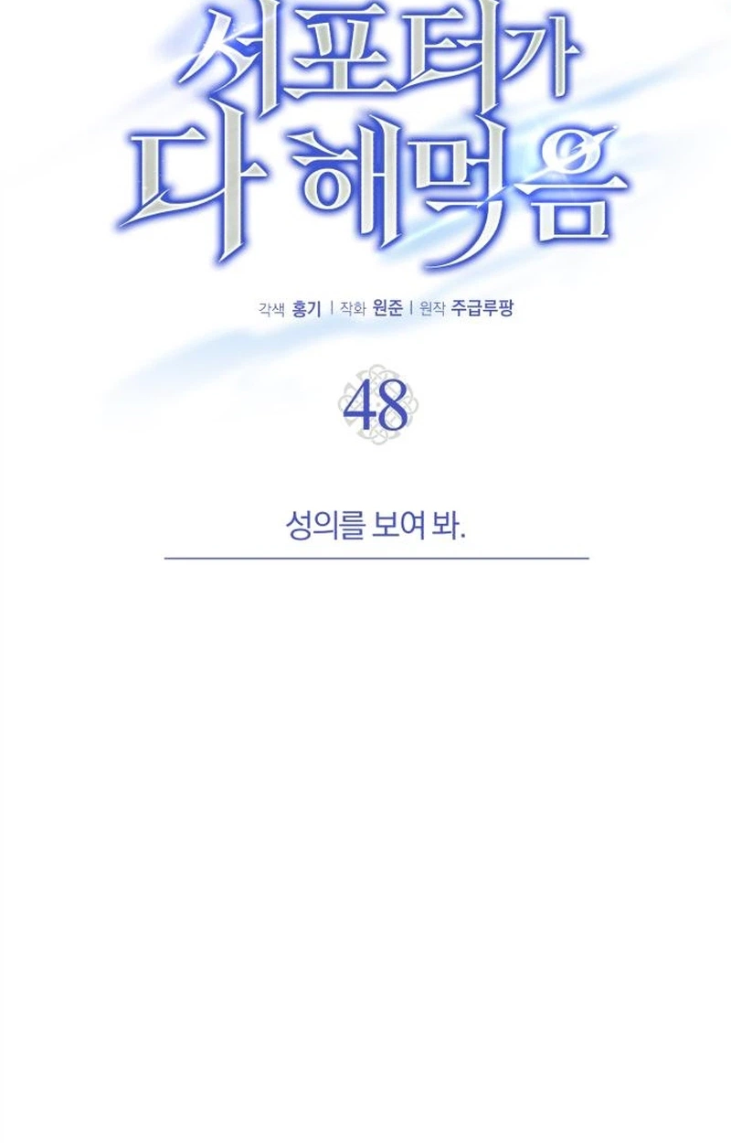 The Support Ate it All Chapter 48 page 42