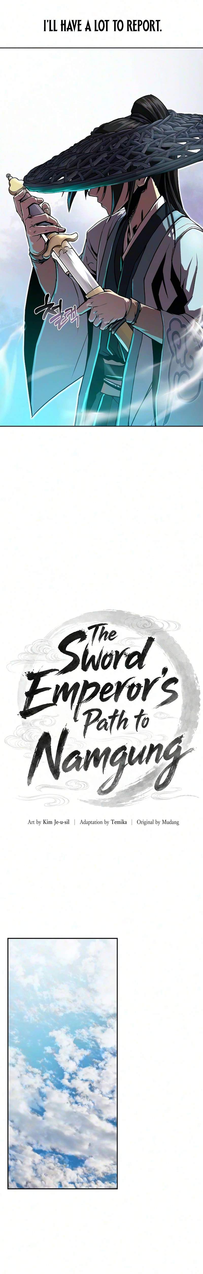 The Sword Emperor’s Path to Namgung Chapter 11 page 6