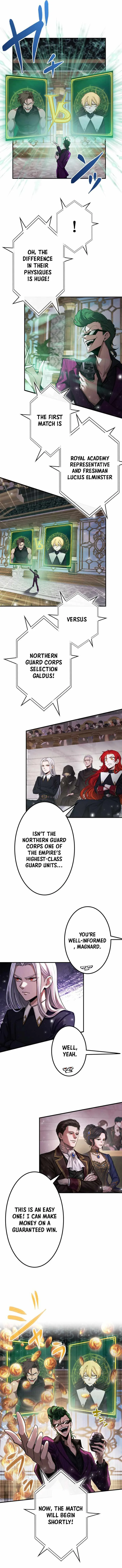 The Sword Saint Reincarnated Into a Noble Mage Family Chapter 16 page 8