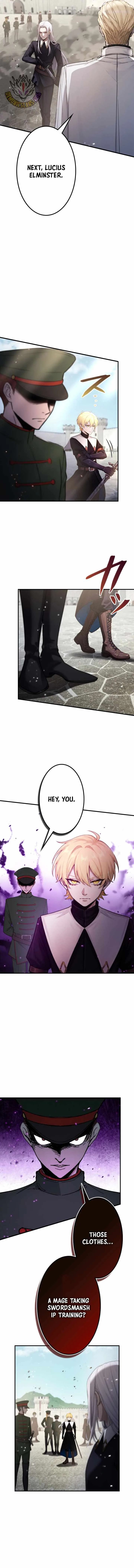 The Sword Saint Reincarnated Into a Noble Mage Family Chapter 22 page 9
