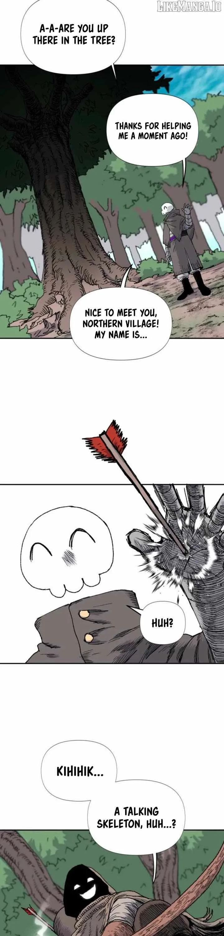 The Tale Of The Skeleton Messenger Chapter 8 page 8