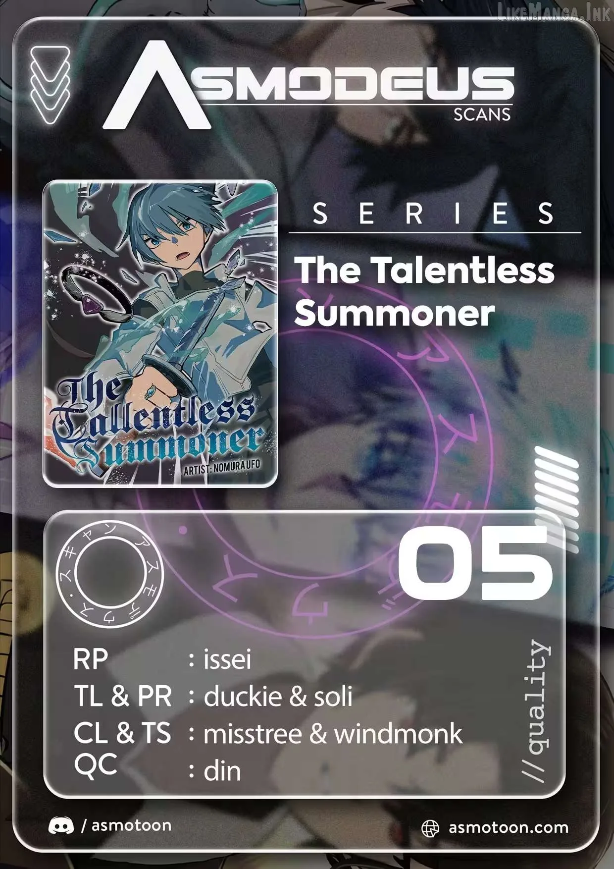 The Talentless Summoner Chapter 5 page 1