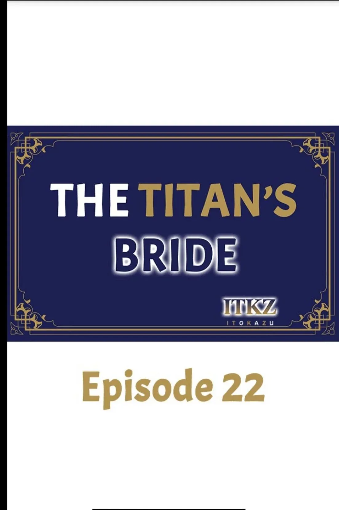 The Titan's Bride Chapter 22 page 1