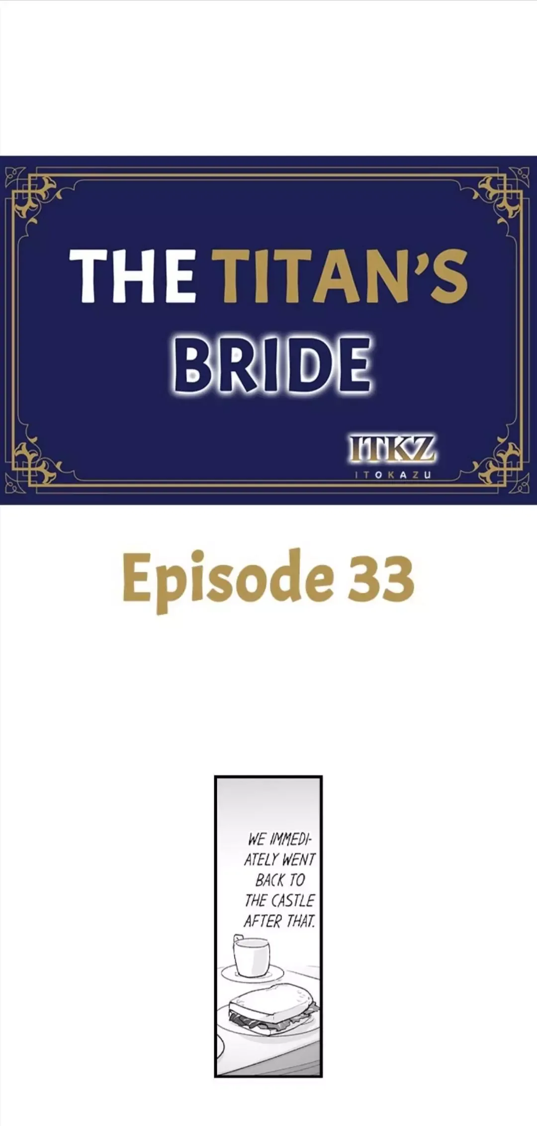 The Titan's Bride Chapter 33 page 1