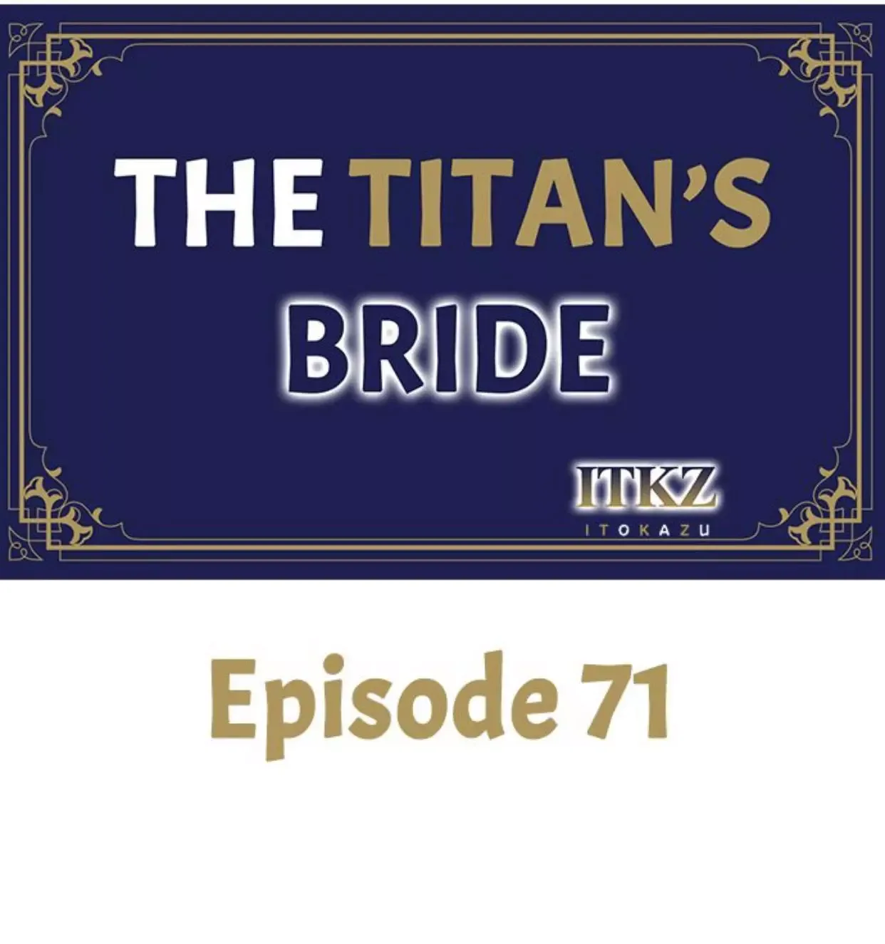 The Titan's Bride Chapter 71 page 1
