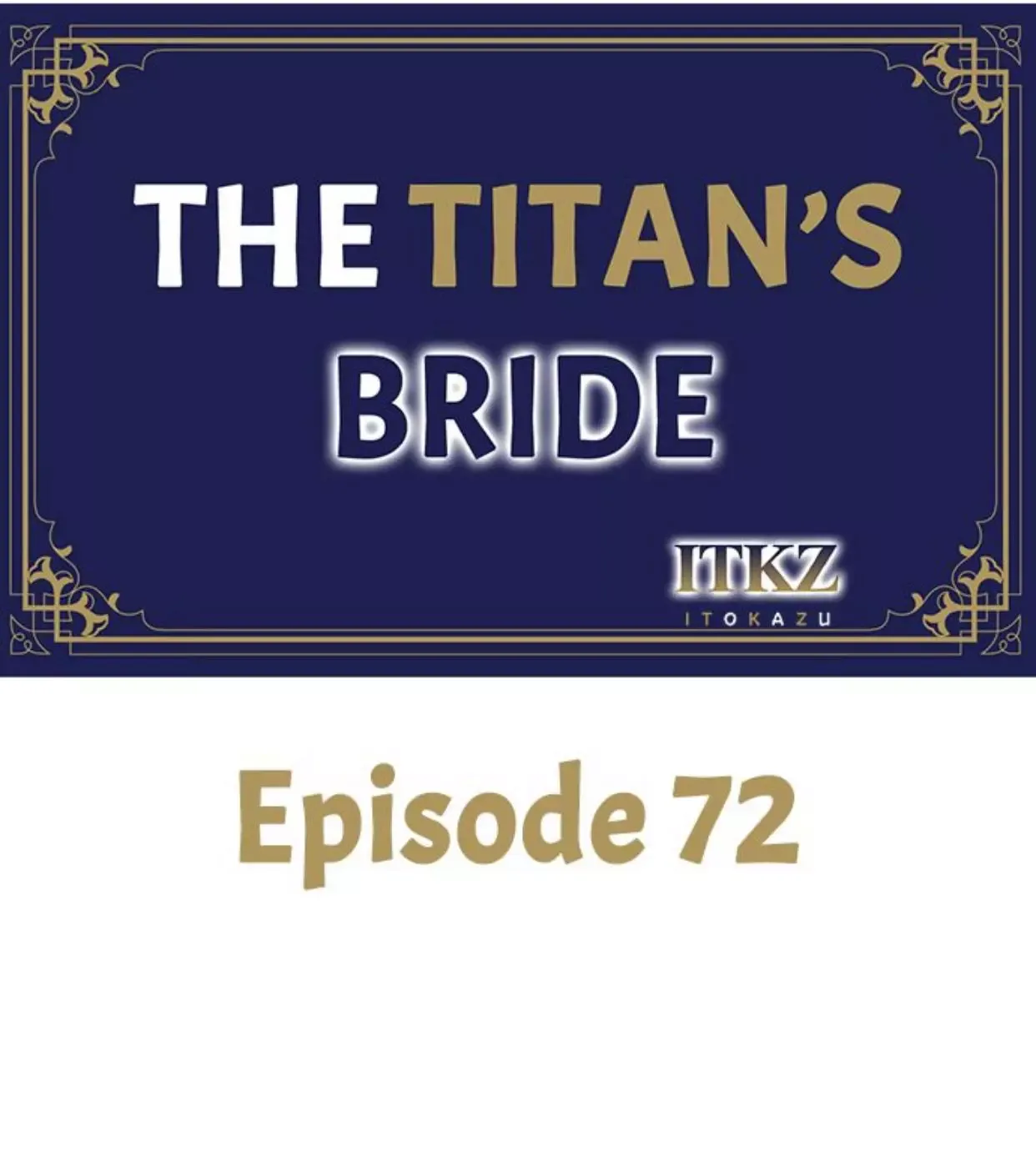 The Titan's Bride Chapter 72 page 1
