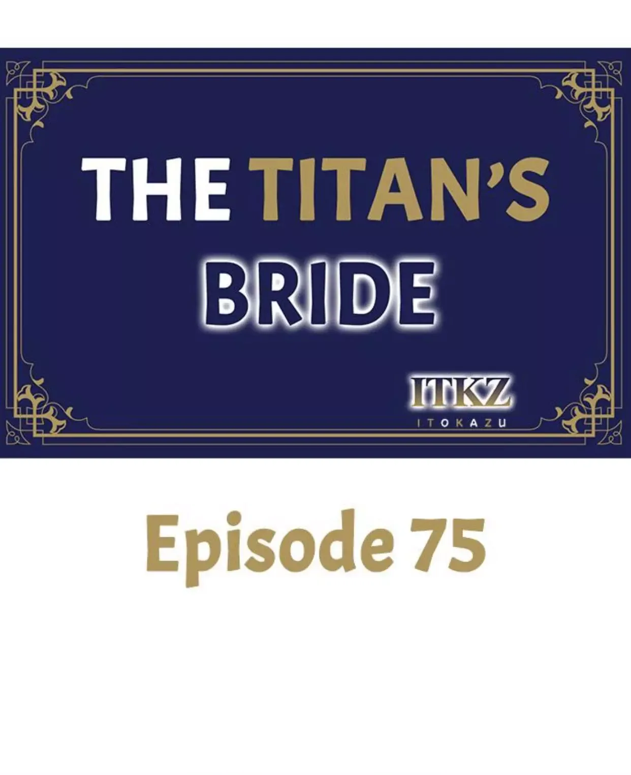 The Titan's Bride Chapter 75 page 1