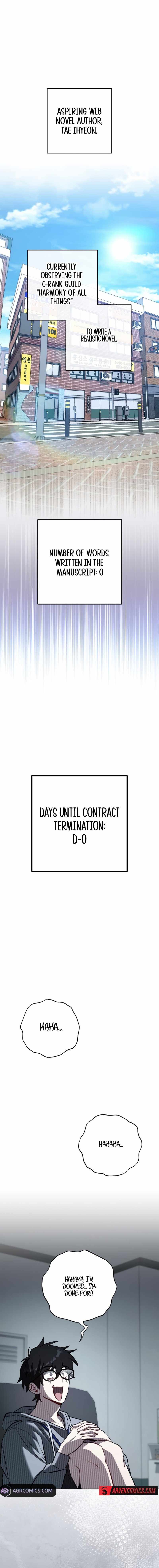 The Top Ranker's Aspiring Writer Life Manual Chapter 6 page 1