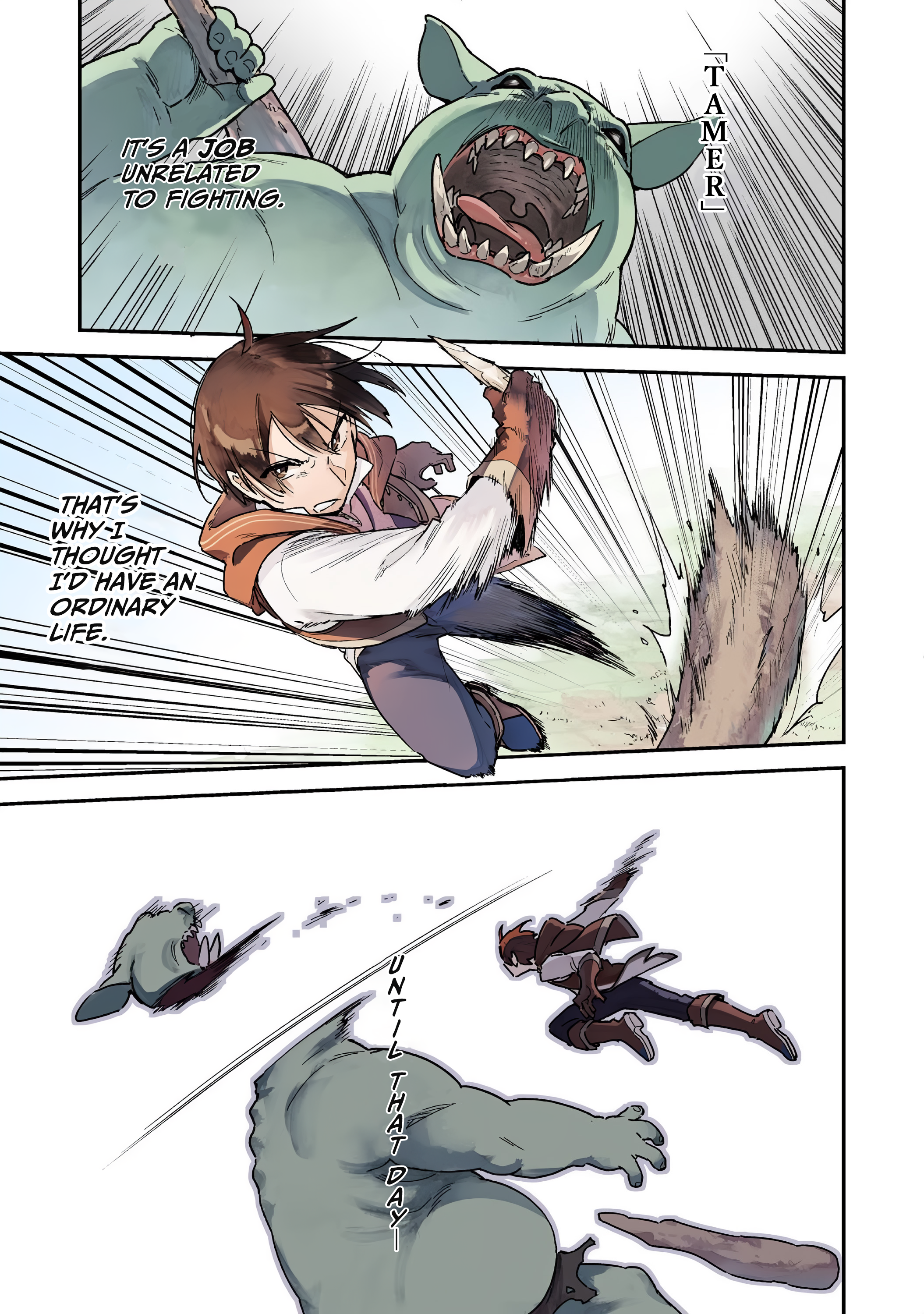 The Trainer Lives Surrounded by Monsters: Abandoned by the Hero Party, He Became the Strongest after Meeting with a Legendary Monster Chapter 1 page 4