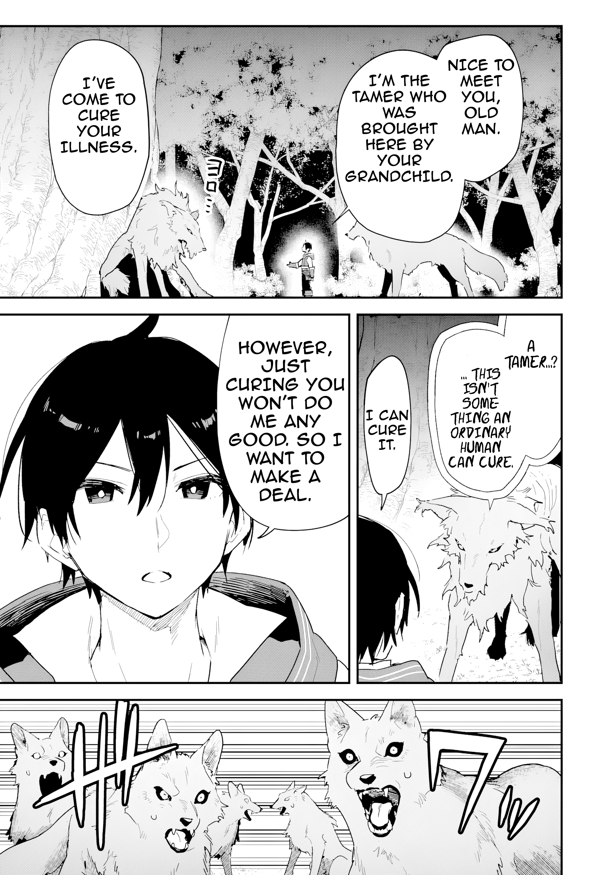 The Trainer Lives Surrounded by Monsters: Abandoned by the Hero Party, He Became the Strongest after Meeting with a Legendary Monster Chapter 1 page 35