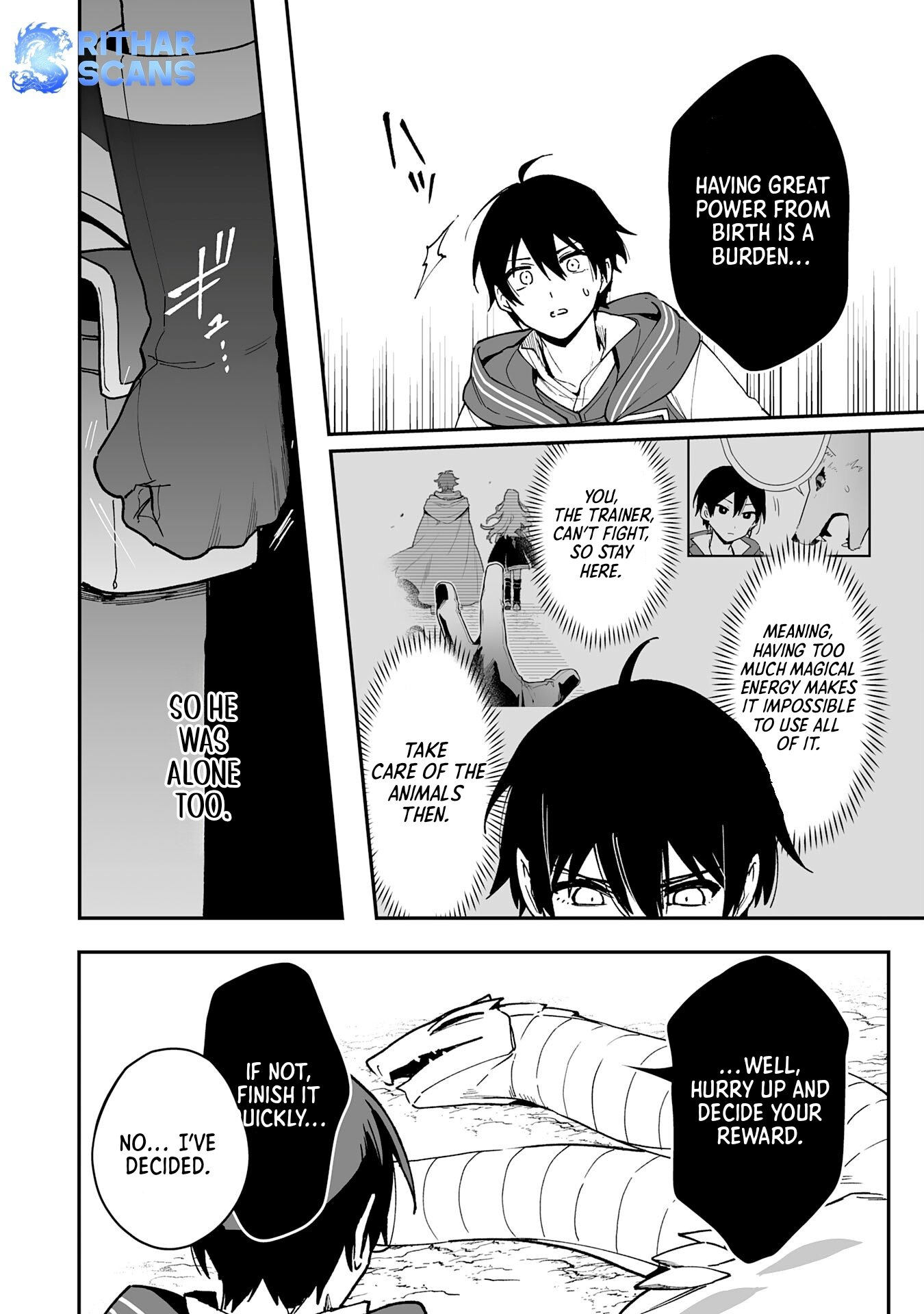 The Trainer Lives Surrounded by Monsters: Abandoned by the Hero Party, He Became the Strongest after Meeting with a Legendary Monster Chapter 13 page 8