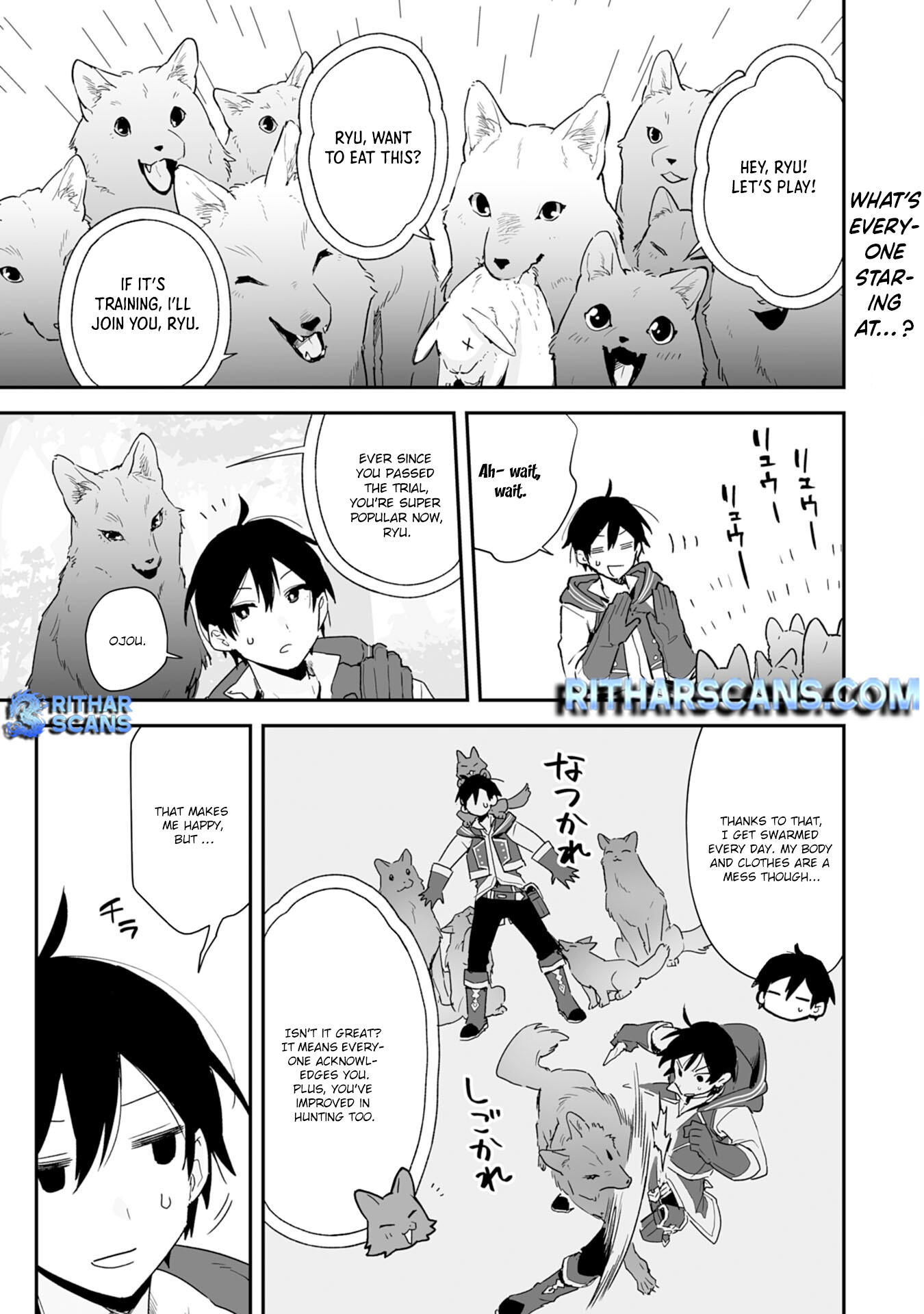 The Trainer Lives Surrounded by Monsters: Abandoned by the Hero Party, He Became the Strongest after Meeting with a Legendary Monster Chapter 3 page 1
