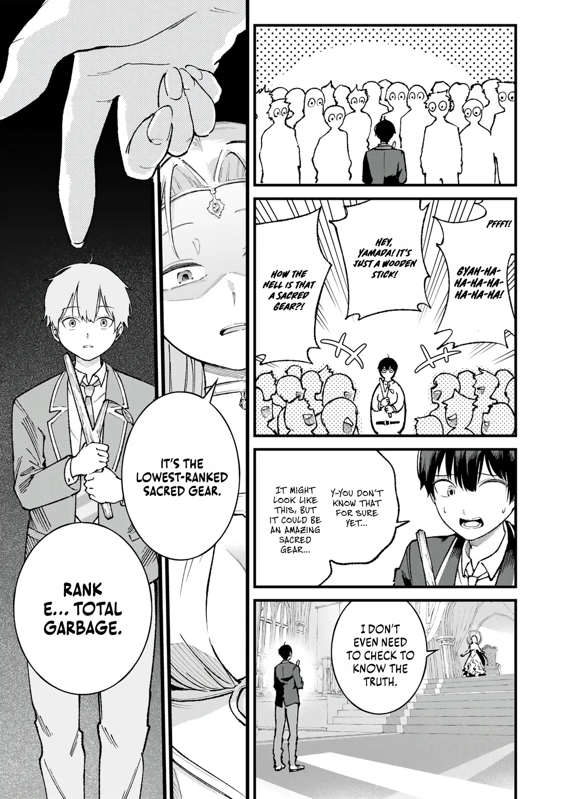 The Unaware Sword Saint Who Trained for 100 Million Years: Overwhelming Another World with the All-Purpose Divine Artifact Mocked as a Mere Stick and the “Sword Demon” Persona Born from Extreme Training Chapter 1 page 13