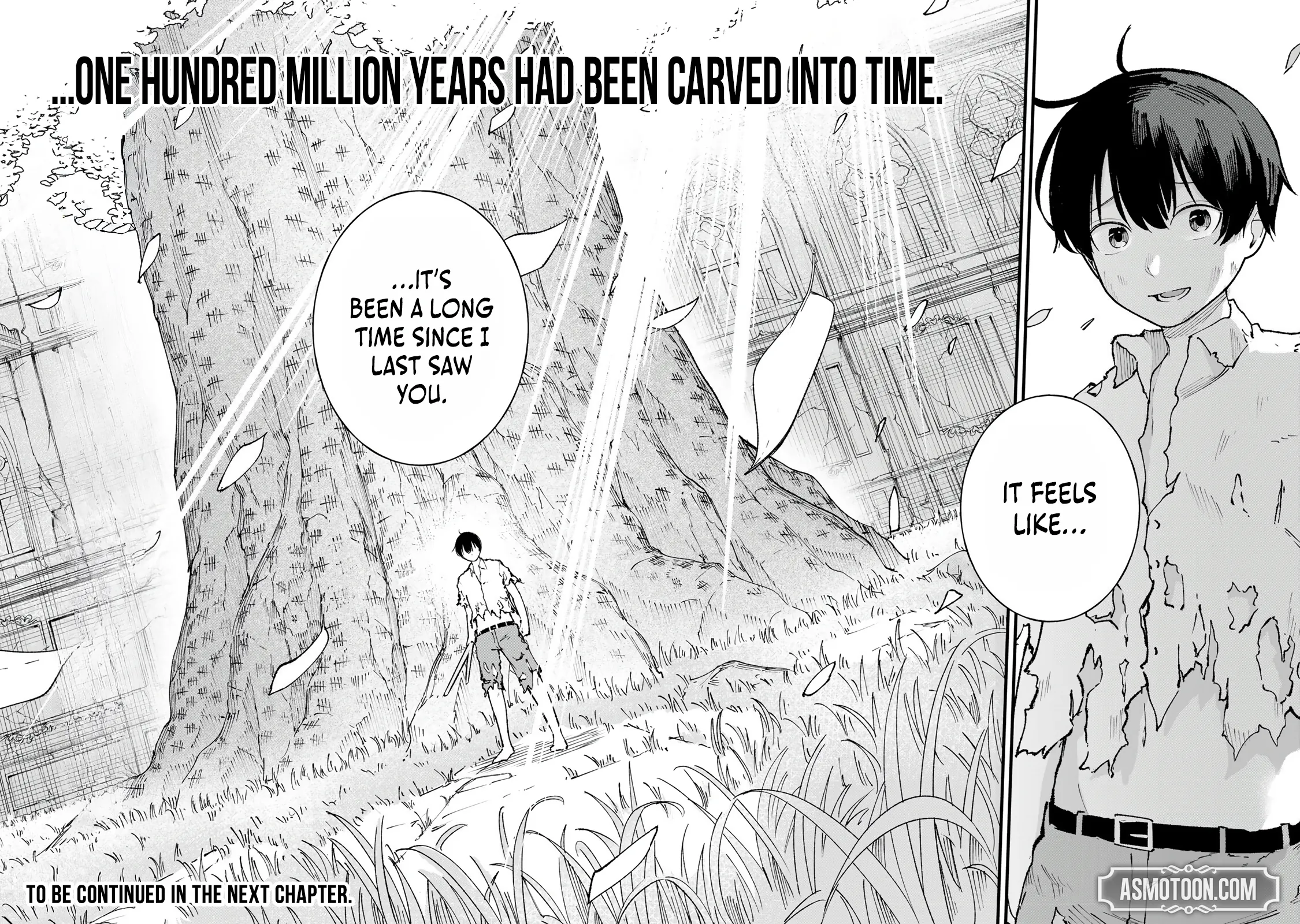 The Unaware Sword Saint Who Trained for 100 Million Years: Overwhelming Another World with the All-Purpose Divine Artifact Mocked as a Mere Stick and the “Sword Demon” Persona Born from Extreme Training Chapter 1 page 52