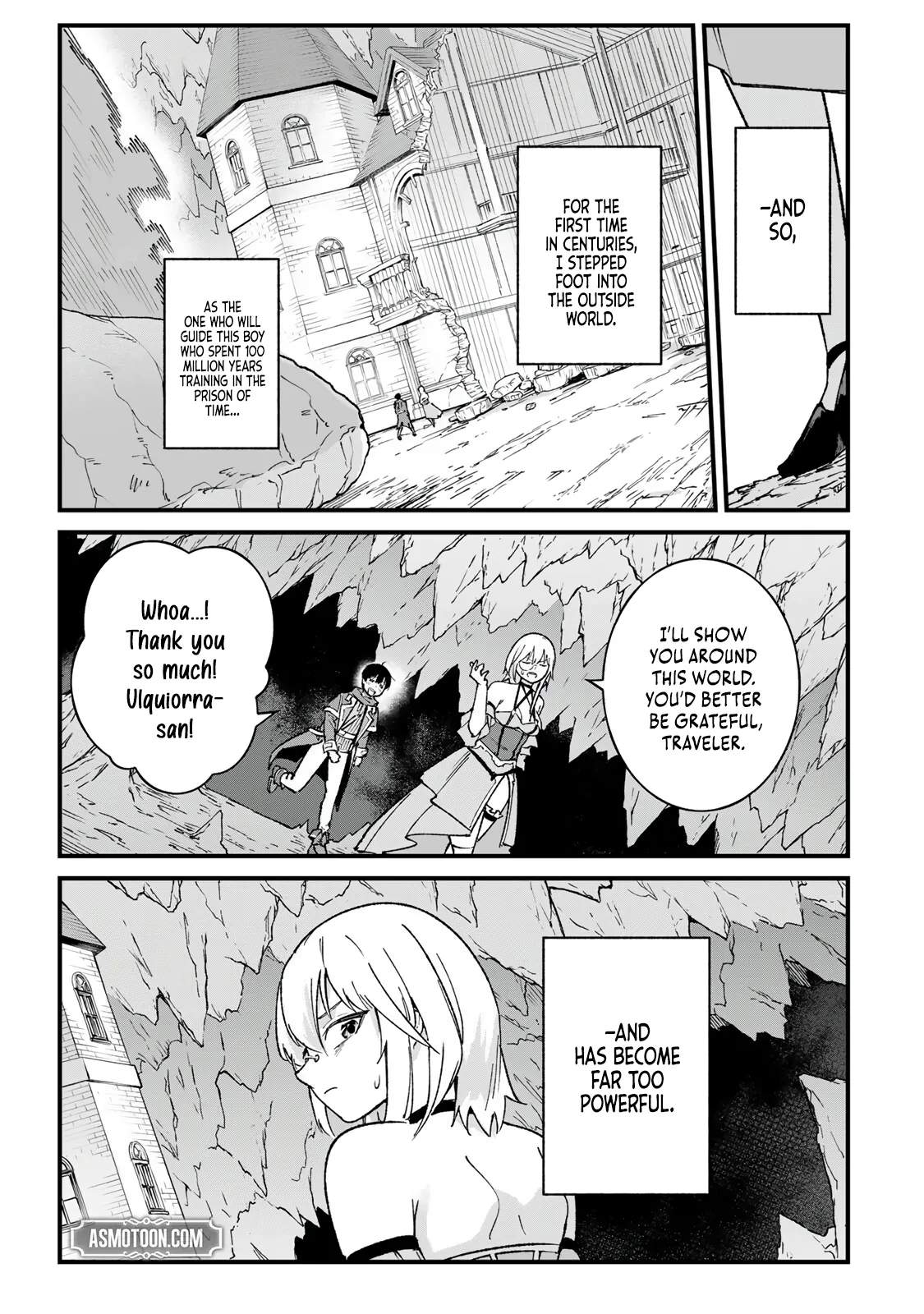 The Unaware Sword Saint Who Trained for 100 Million Years: Overwhelming Another World with the All-Purpose Divine Artifact Mocked as a Mere Stick and the “Sword Demon” Persona Born from Extreme Training Chapter 2 page 37