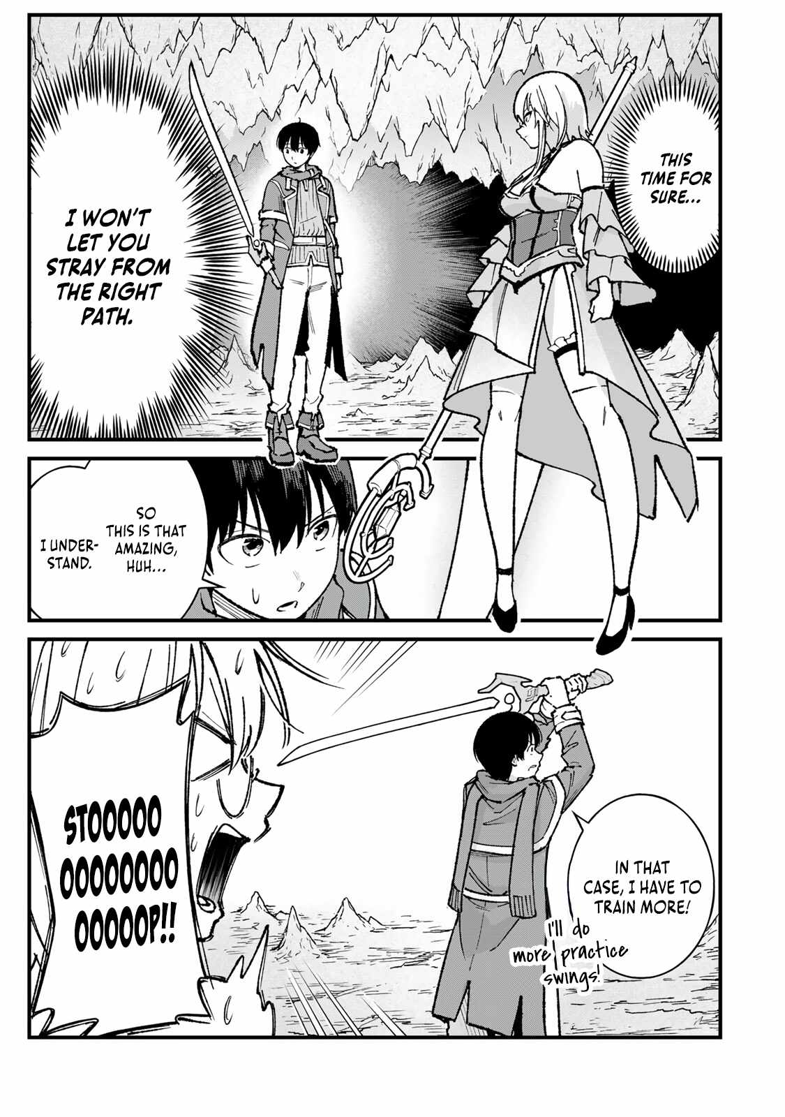The Unaware Sword Saint Who Trained for 100 Million Years: Overwhelming Another World with the All-Purpose Divine Artifact Mocked as a Mere Stick and the “Sword Demon” Persona Born from Extreme Training Chapter 3 page 14