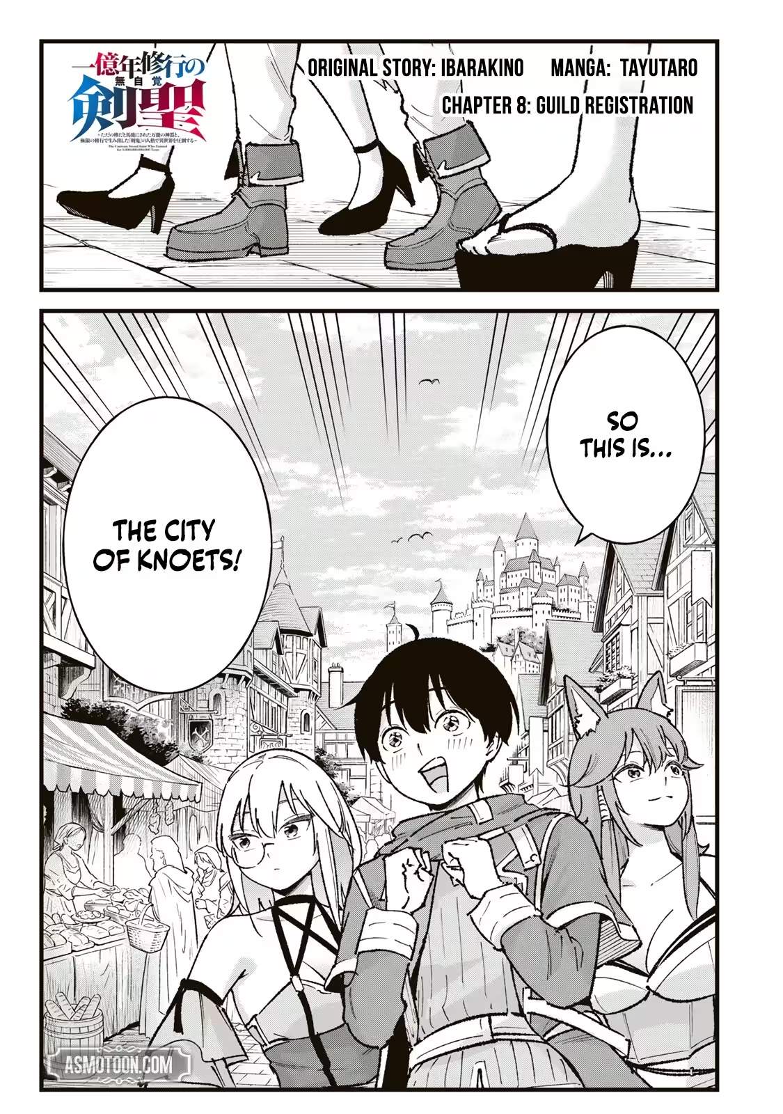 The Unaware Sword Saint Who Trained for 100 Million Years: Overwhelming Another World with the All-Purpose Divine Artifact Mocked as a Mere Stick and the “Sword Demon” Persona Born from Extreme Training Chapter 8 page 2