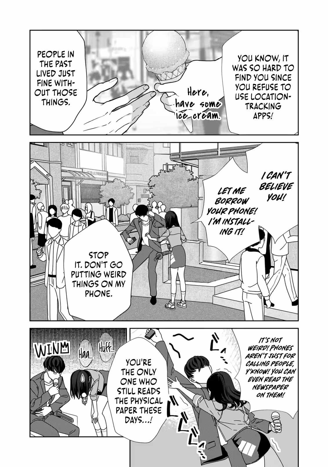 The Unrivaled Sword Saint Salaryman ~My Childhood Friend Occasionally Asks Me to Help Save Humanity~ Chapter 1 page 7