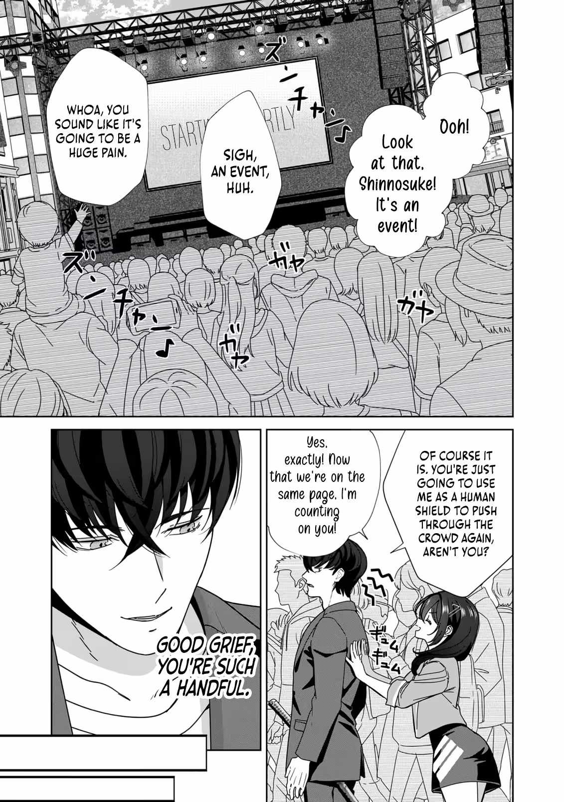 The Unrivaled Sword Saint Salaryman ~My Childhood Friend Occasionally Asks Me to Help Save Humanity~ Chapter 1 page 10