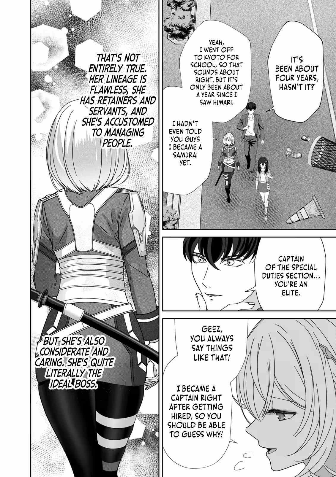 The Unrivaled Sword Saint Salaryman ~My Childhood Friend Occasionally Asks Me to Help Save Humanity~ Chapter 1 page 29