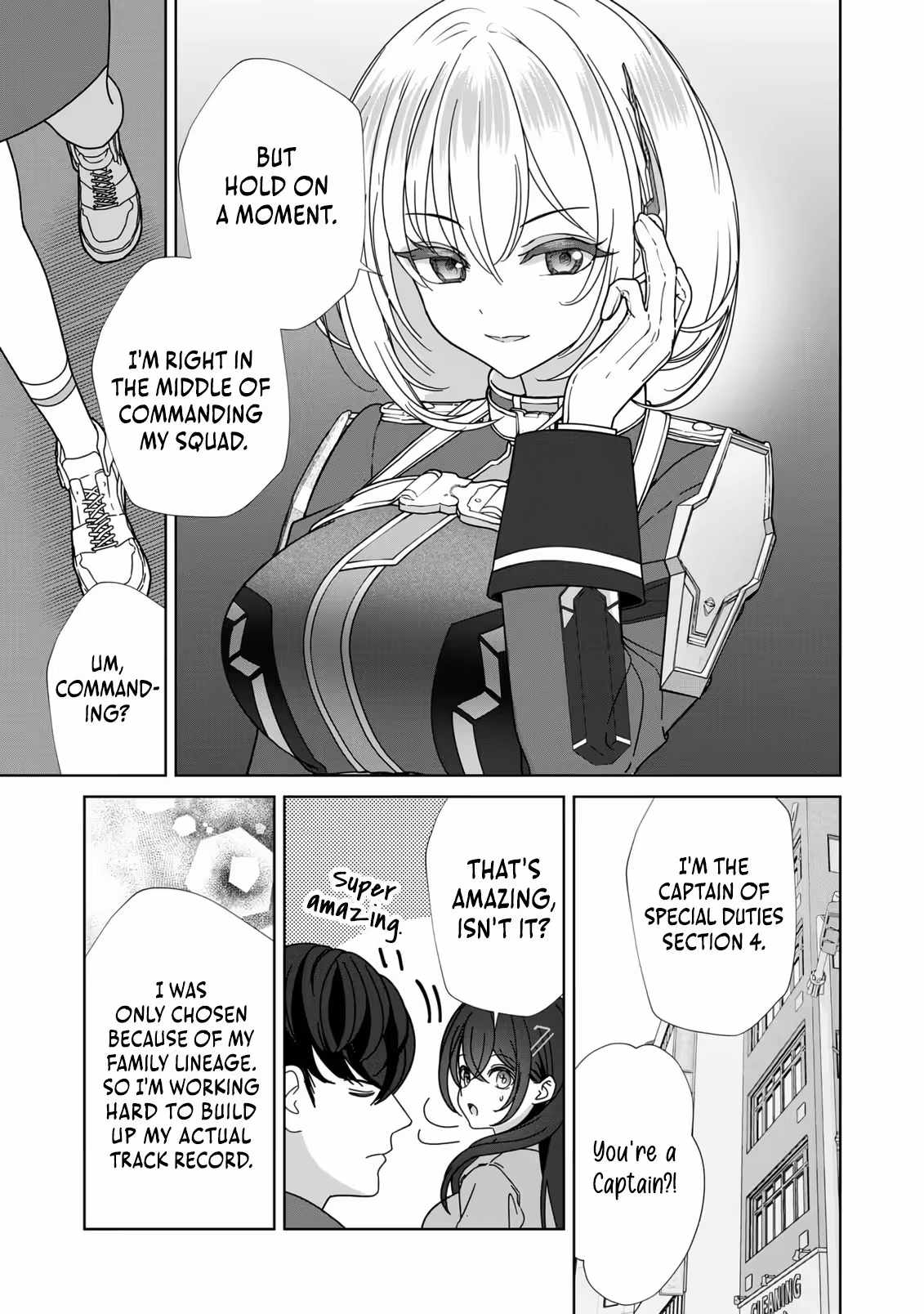 The Unrivaled Sword Saint Salaryman ~My Childhood Friend Occasionally Asks Me to Help Save Humanity~ Chapter 1 page 28
