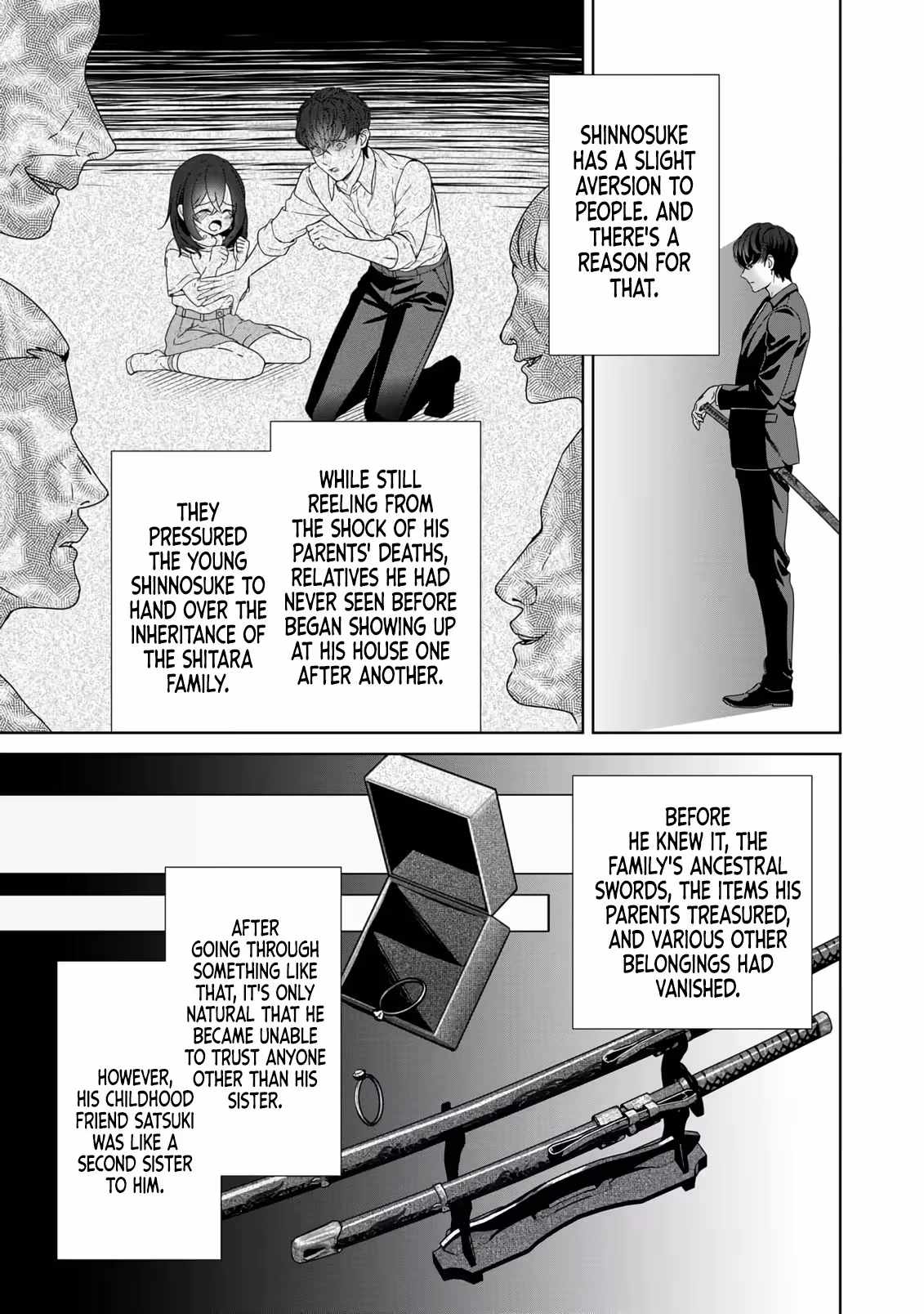 The Unrivaled Sword Saint Salaryman ~My Childhood Friend Occasionally Asks Me to Help Save Humanity~ Chapter 1 page 36