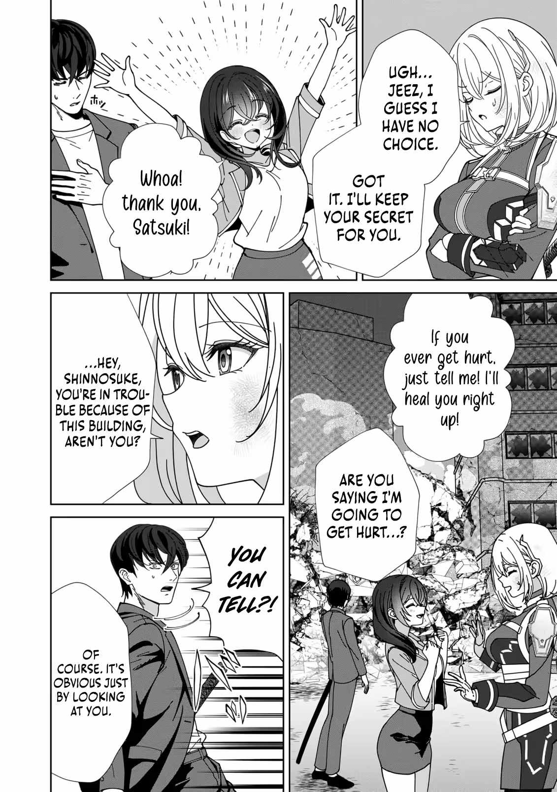 The Unrivaled Sword Saint Salaryman ~My Childhood Friend Occasionally Asks Me to Help Save Humanity~ Chapter 2 page 7