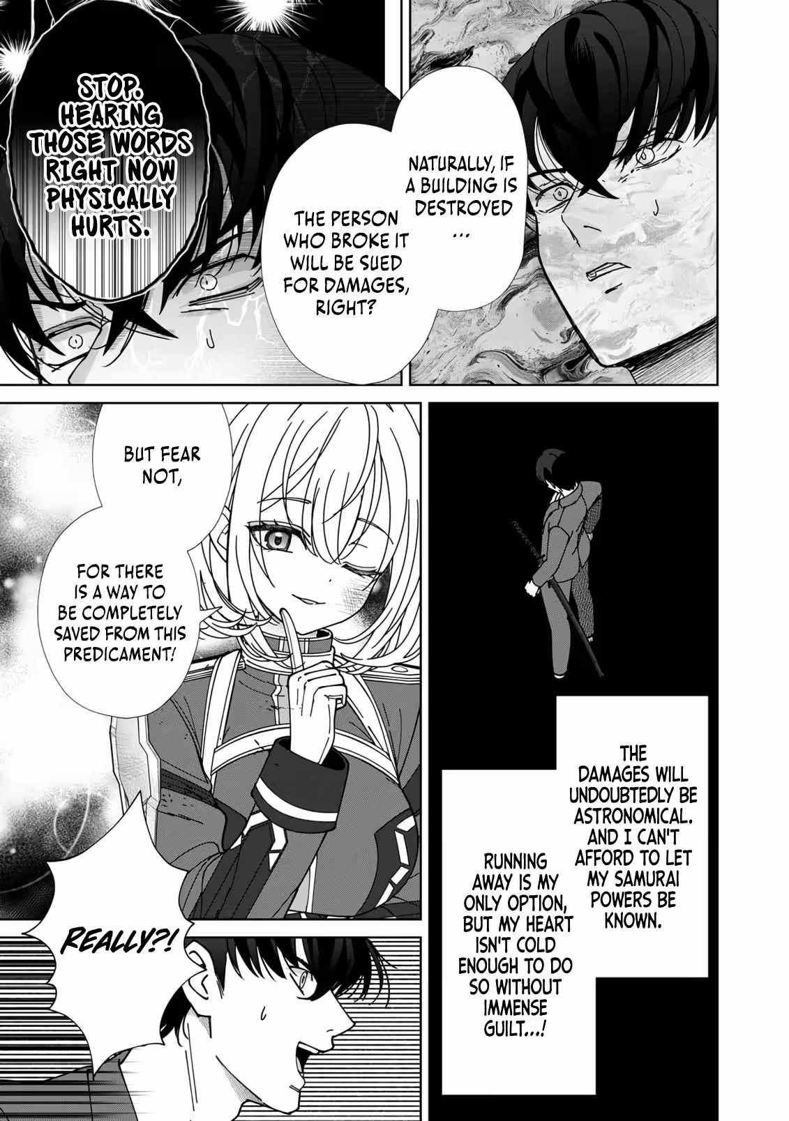 The Unrivaled Sword Saint Salaryman ~My Childhood Friend Occasionally Asks Me to Help Save Humanity~ Chapter 2 page 8