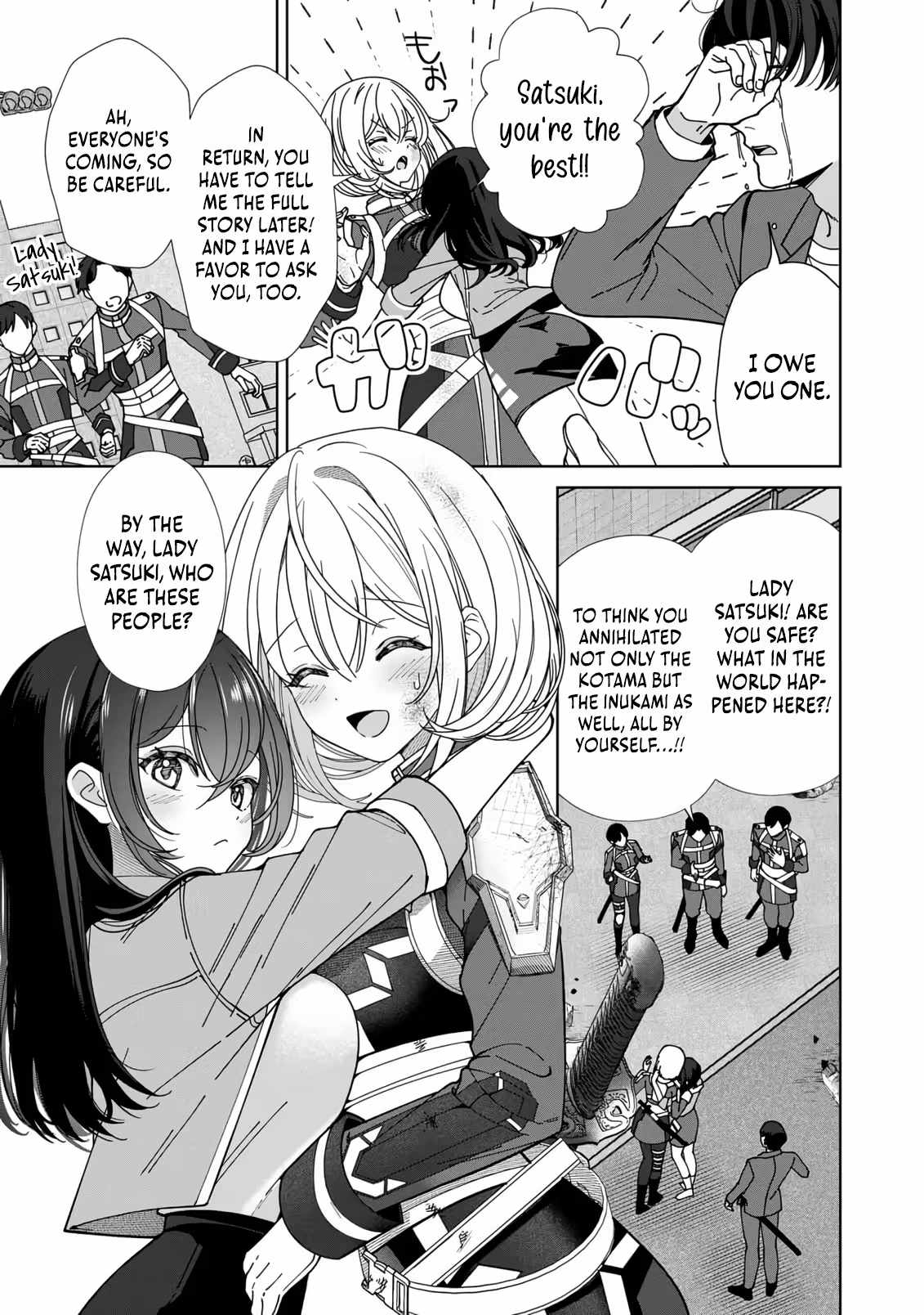The Unrivaled Sword Saint Salaryman ~My Childhood Friend Occasionally Asks Me to Help Save Humanity~ Chapter 2 page 10