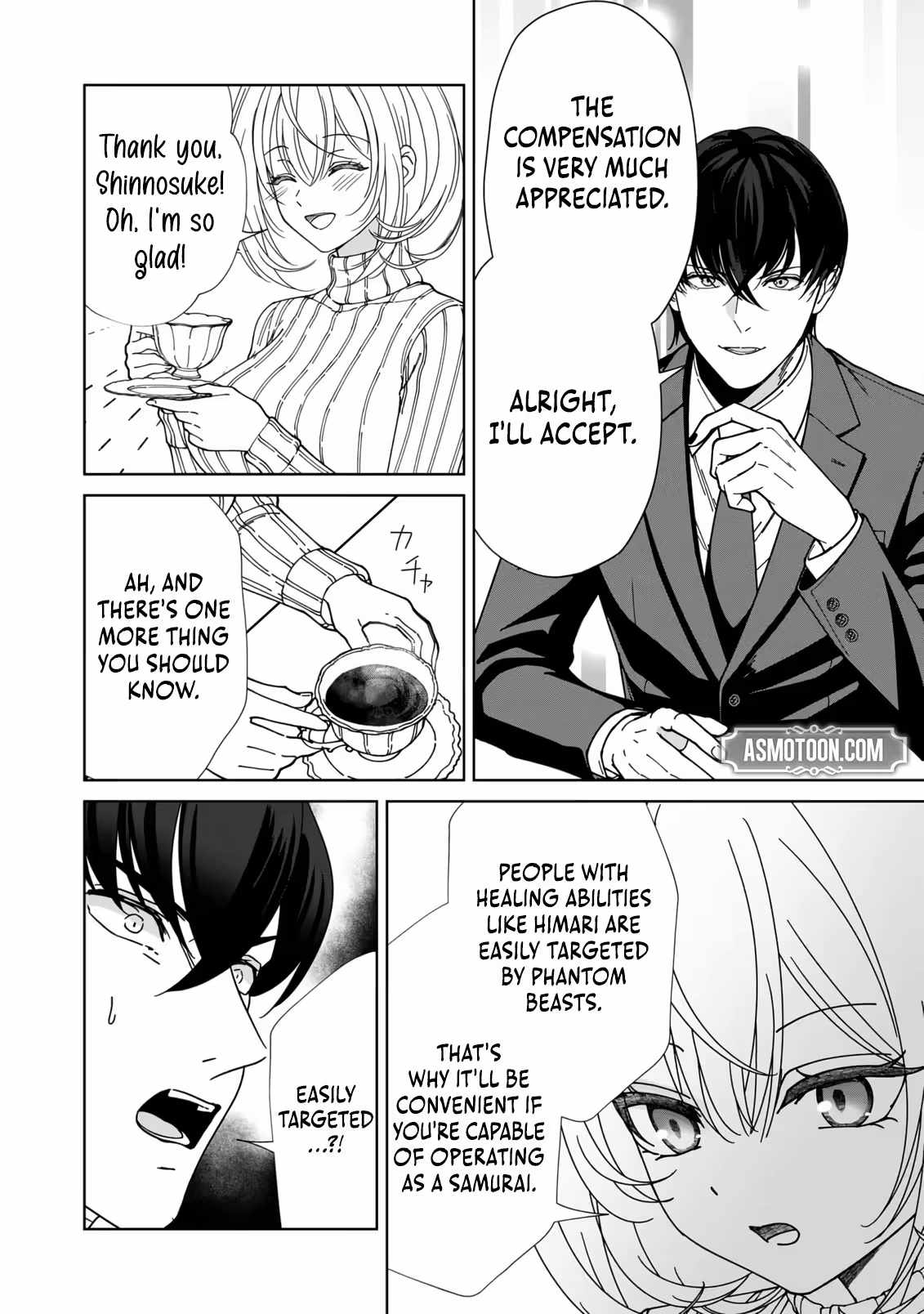 The Unrivaled Sword Saint Salaryman ~My Childhood Friend Occasionally Asks Me to Help Save Humanity~ Chapter 2 page 25