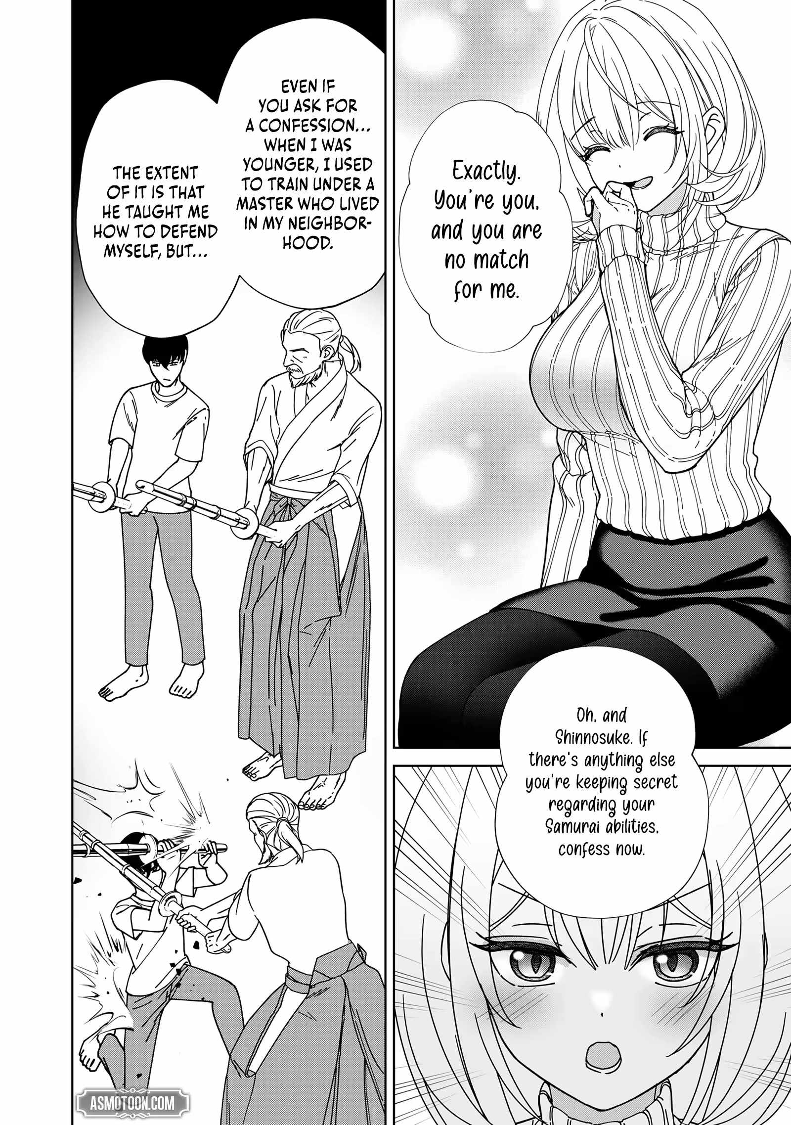 The Unrivaled Sword Saint Salaryman ~My Childhood Friend Occasionally Asks Me to Help Save Humanity~ Chapter 2 page 27