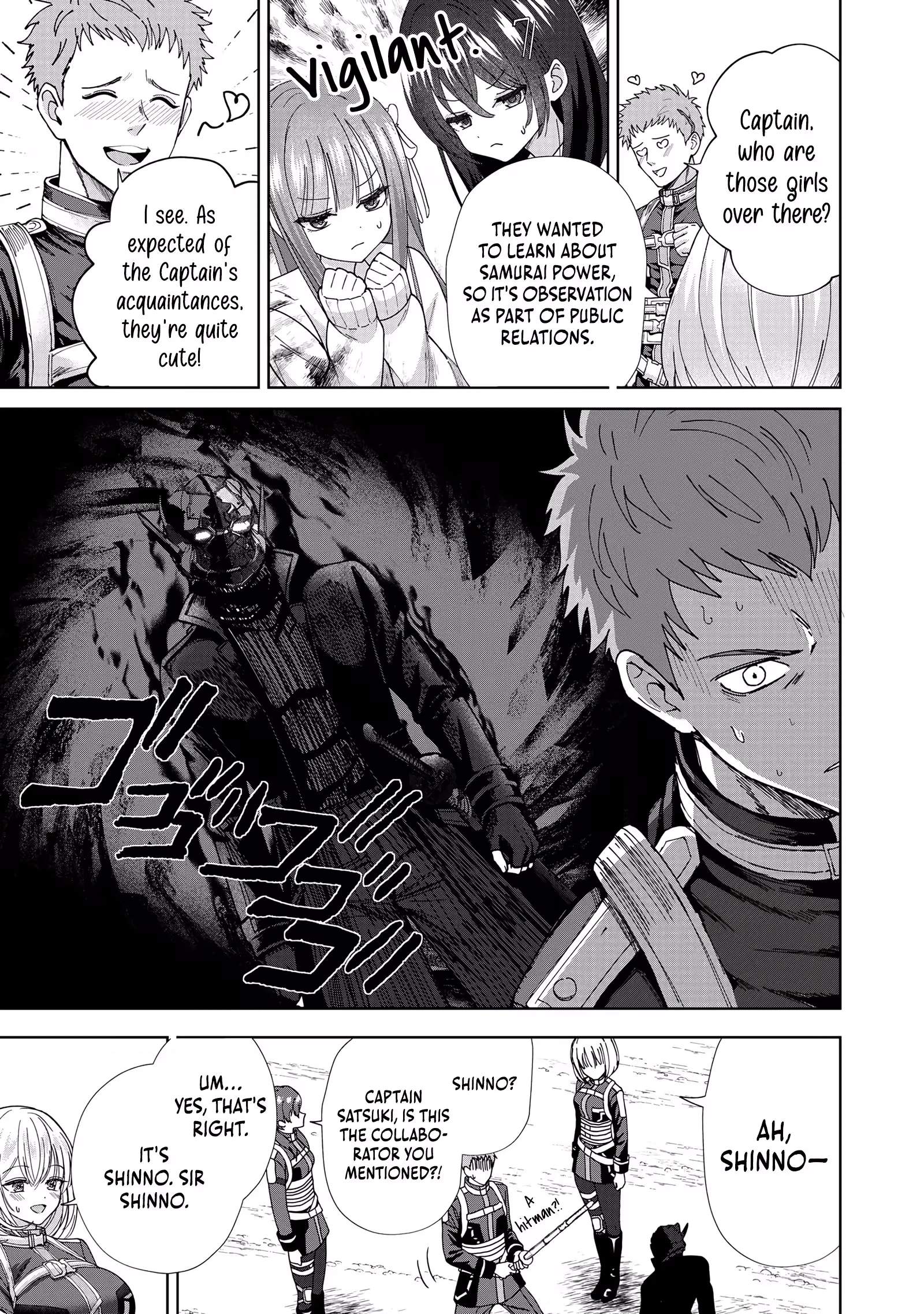 The Unrivaled Sword Saint Salaryman ~My Childhood Friend Occasionally Asks Me to Help Save Humanity~ Chapter 5 page 20