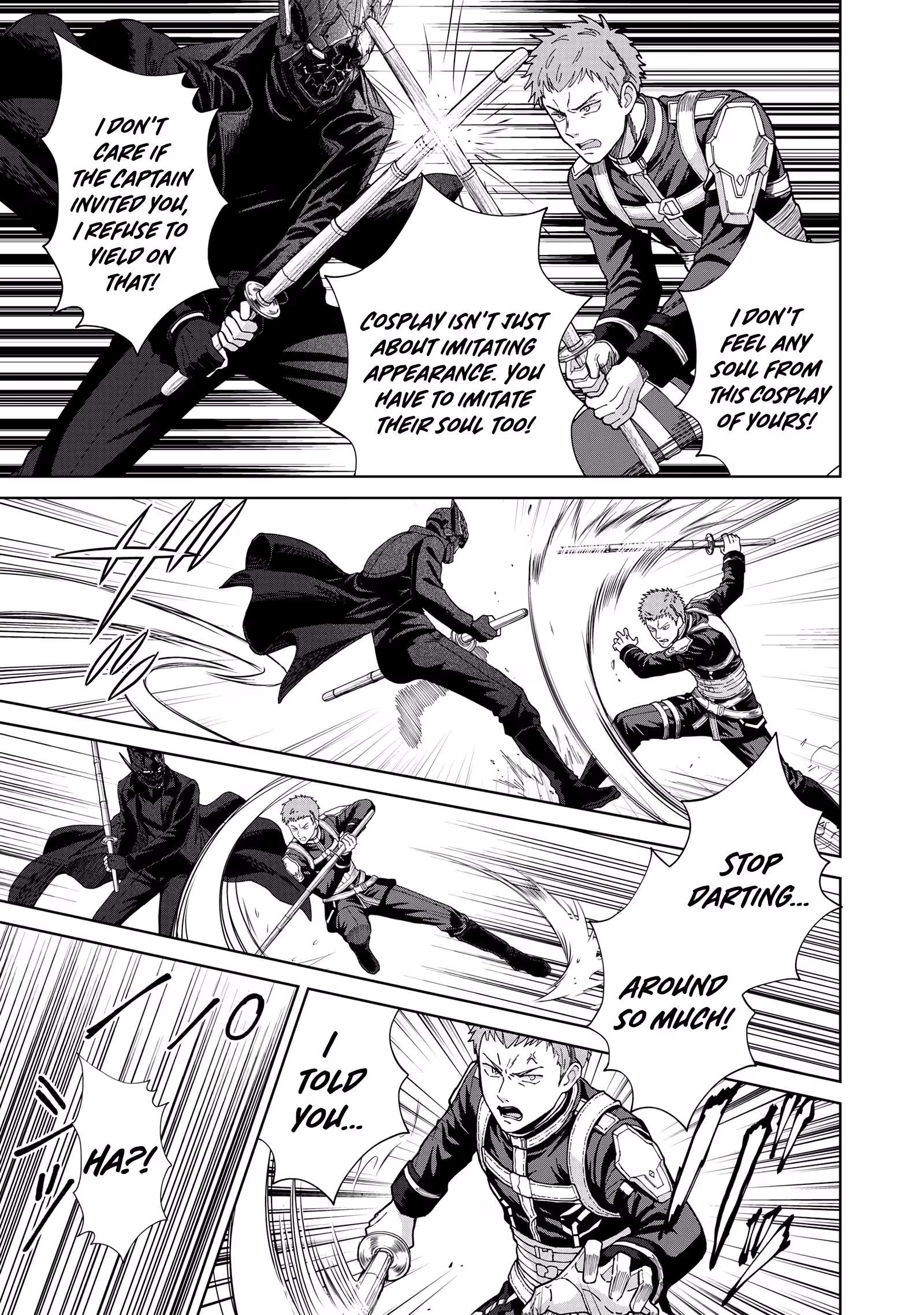 The Unrivaled Sword Saint Salaryman ~My Childhood Friend Occasionally Asks Me to Help Save Humanity~ Chapter 5 page 24