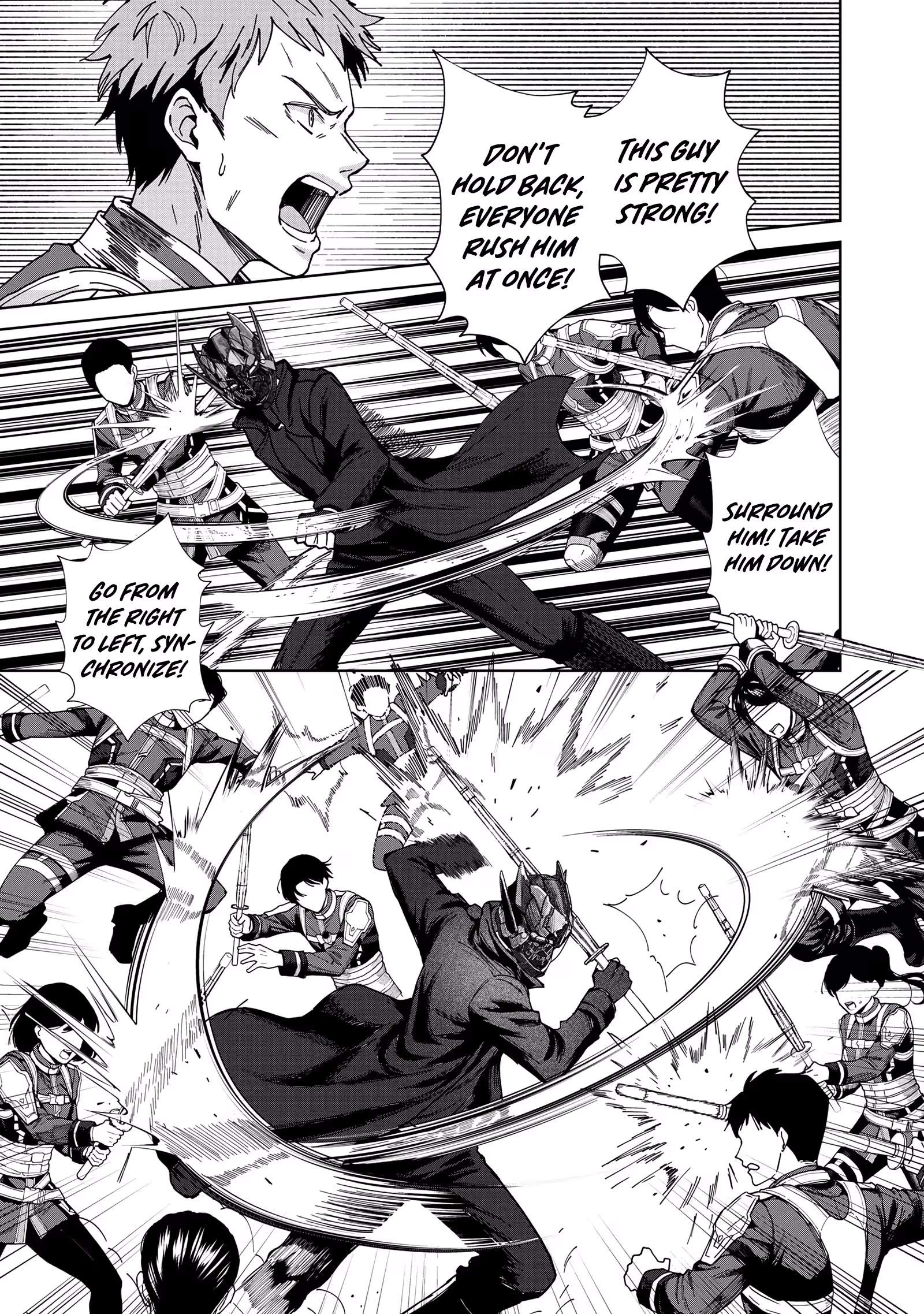 The Unrivaled Sword Saint Salaryman ~My Childhood Friend Occasionally Asks Me to Help Save Humanity~ Chapter 5 page 26